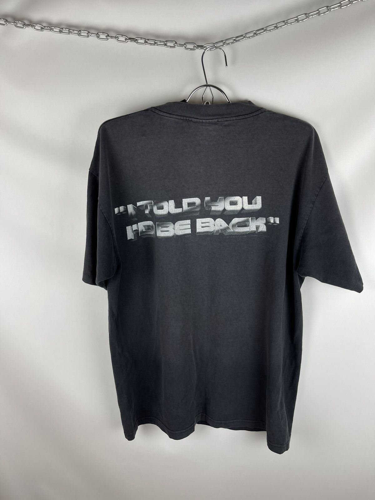 Universal Studios × Vintage Universal Studios 90s Terminator 2 I told you I’d be back Size US XL / EU 56 / 4 - 9 Thumbnail