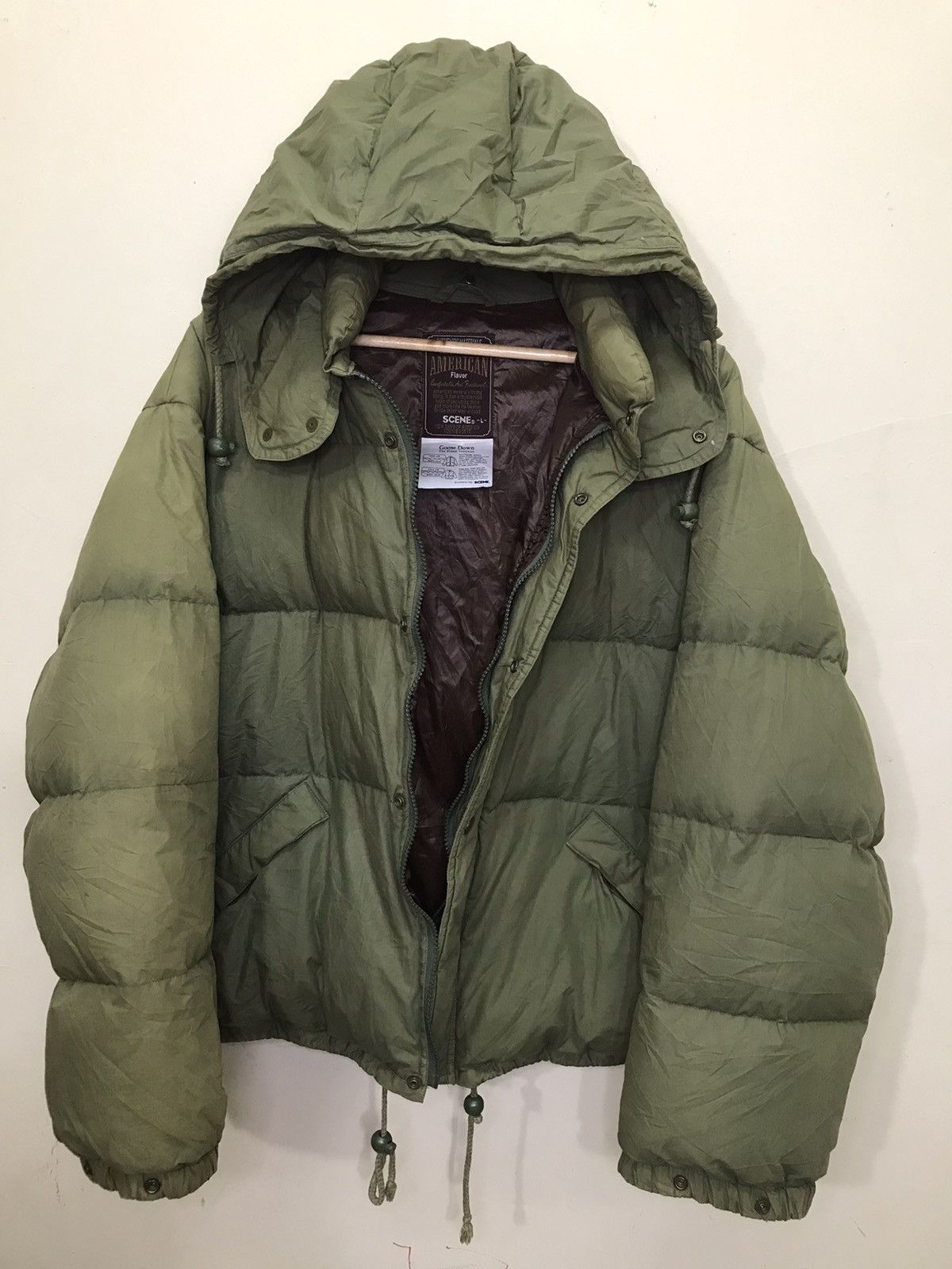 Vintage Scene American Flavour Puffer Jacket X Streetfashion Size US L / EU 52-54 / 3 - 9 Thumbnail