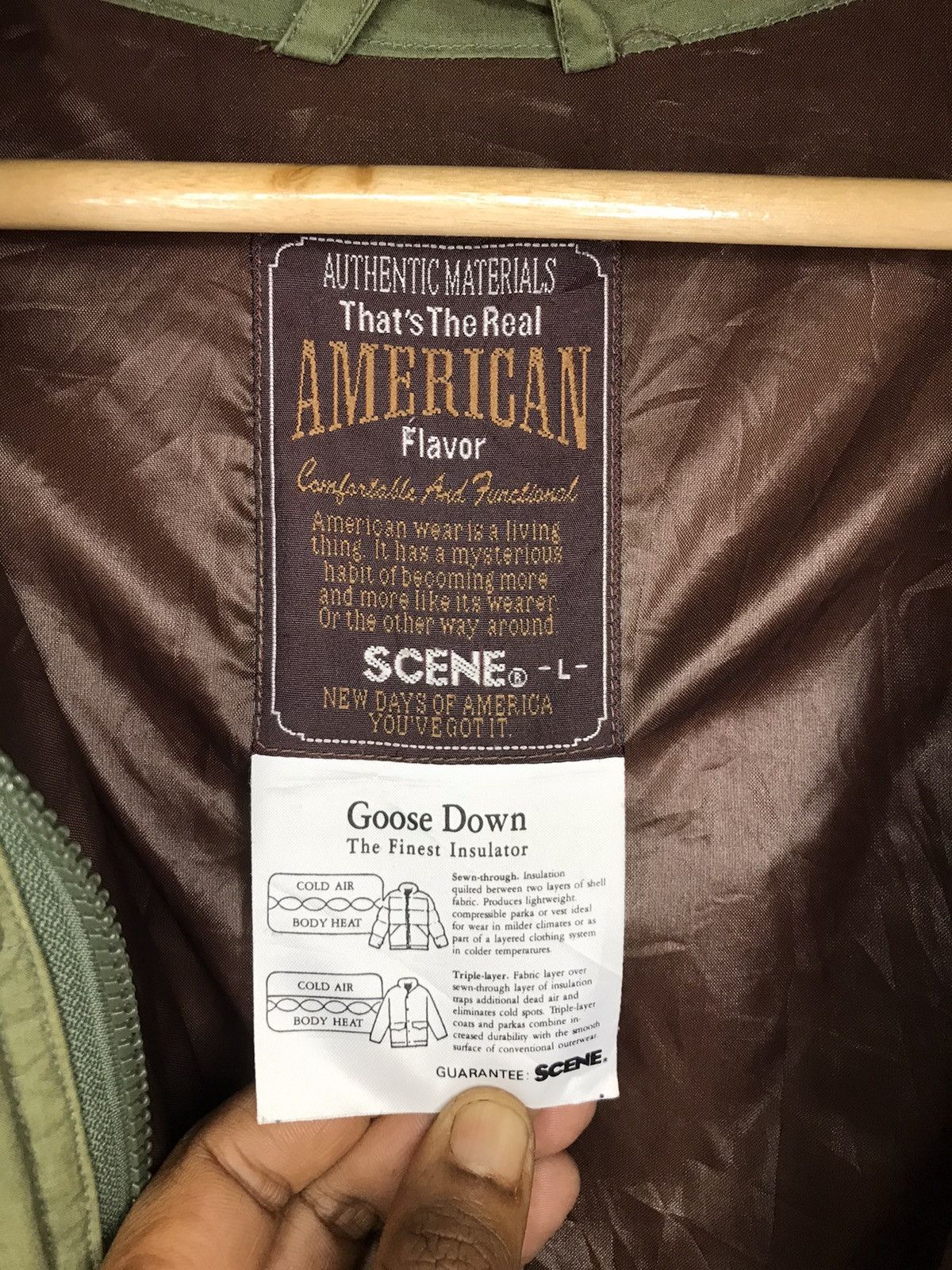 Vintage Scene American Flavour Puffer Jacket X Streetfashion Size US L / EU 52-54 / 3 - 12 Thumbnail