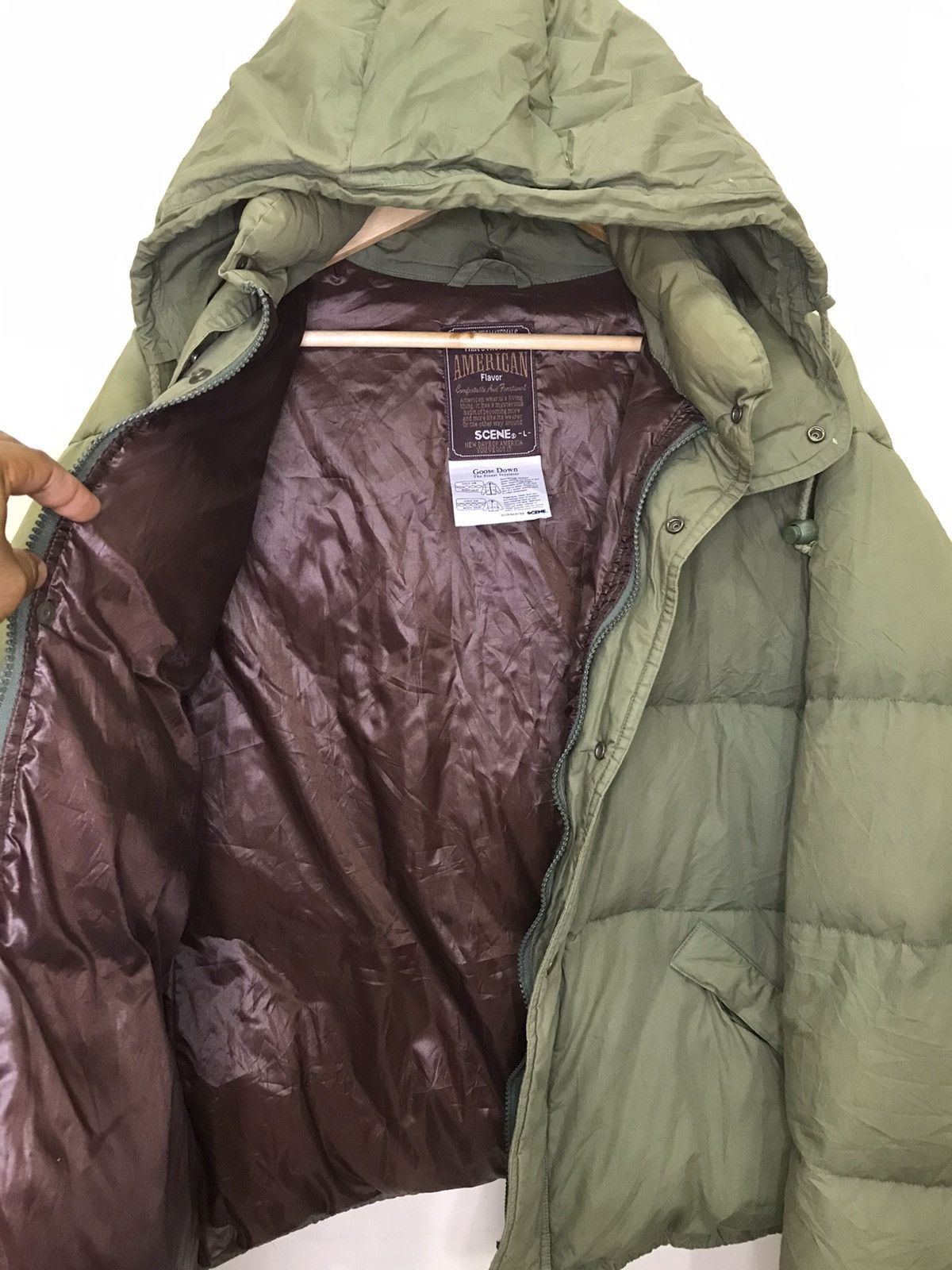 Vintage Scene American Flavour Puffer Jacket X Streetfashion Size US L / EU 52-54 / 3 - 10 Thumbnail