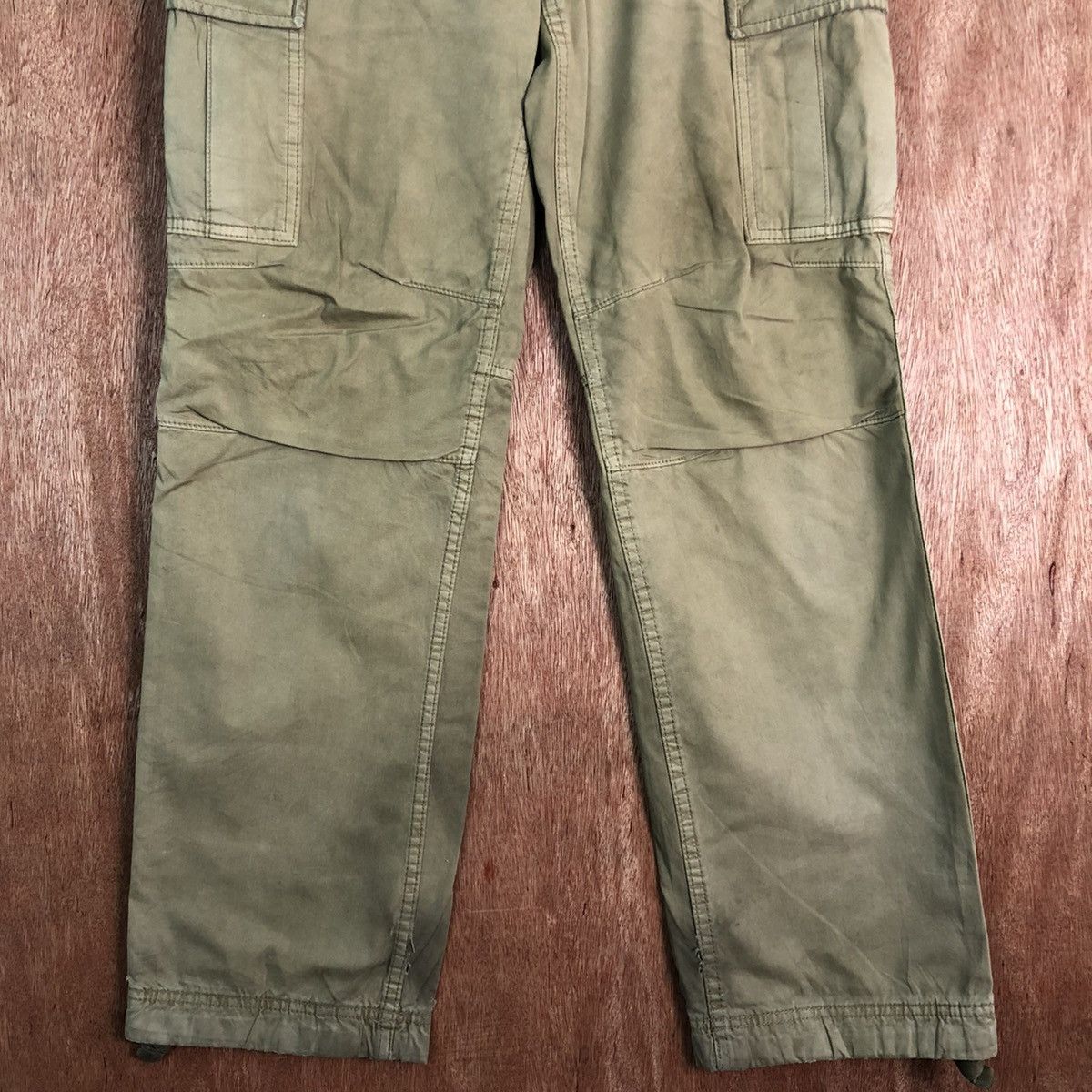 Japanese Brand DLL Uniqlo utility Multipocket Tactical Cargo Pants #c218 Size US 28 / EU 44 - 3 Thumbnail