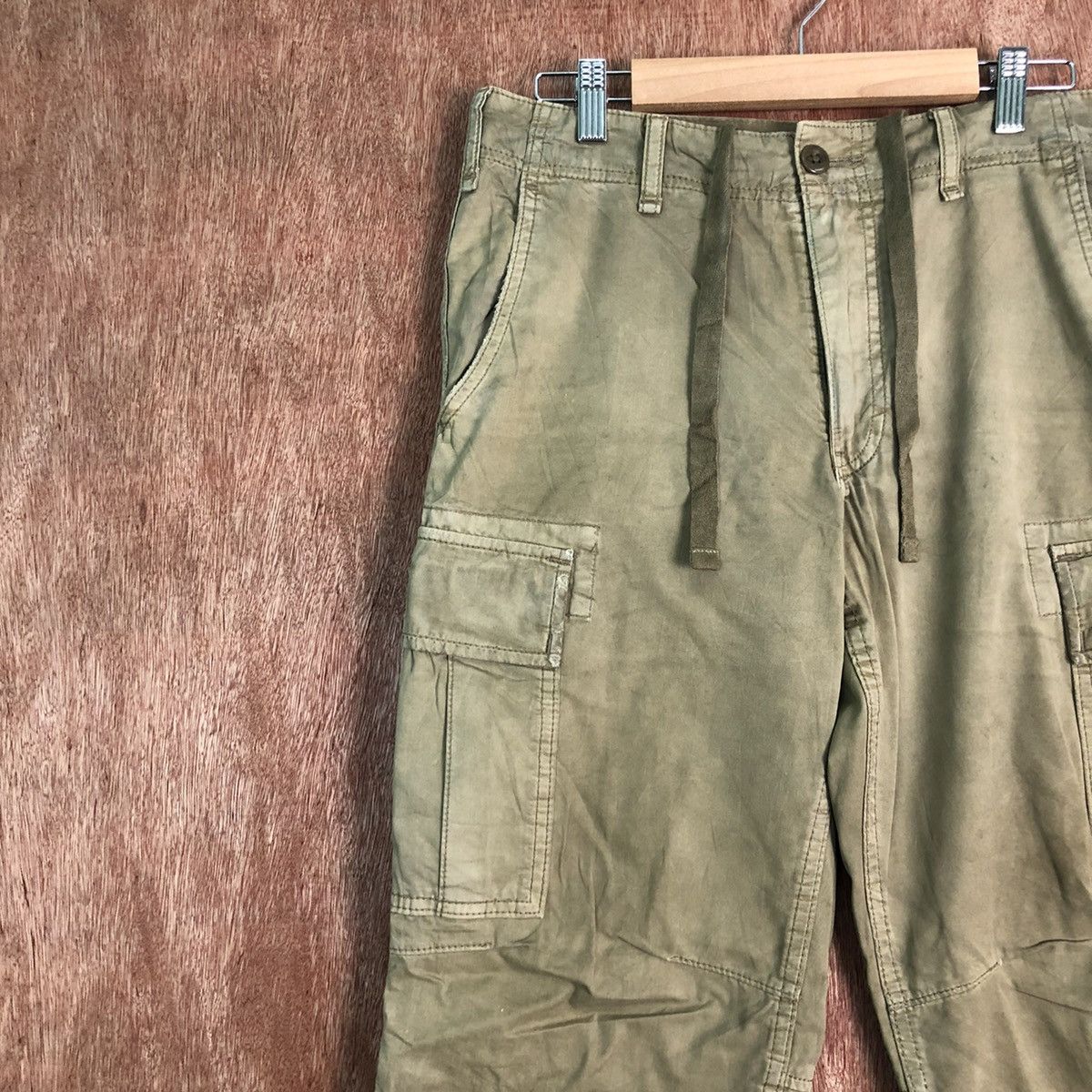 Japanese Brand DLL Uniqlo utility Multipocket Tactical Cargo Pants #c218 Size US 28 / EU 44 - 5 Thumbnail
