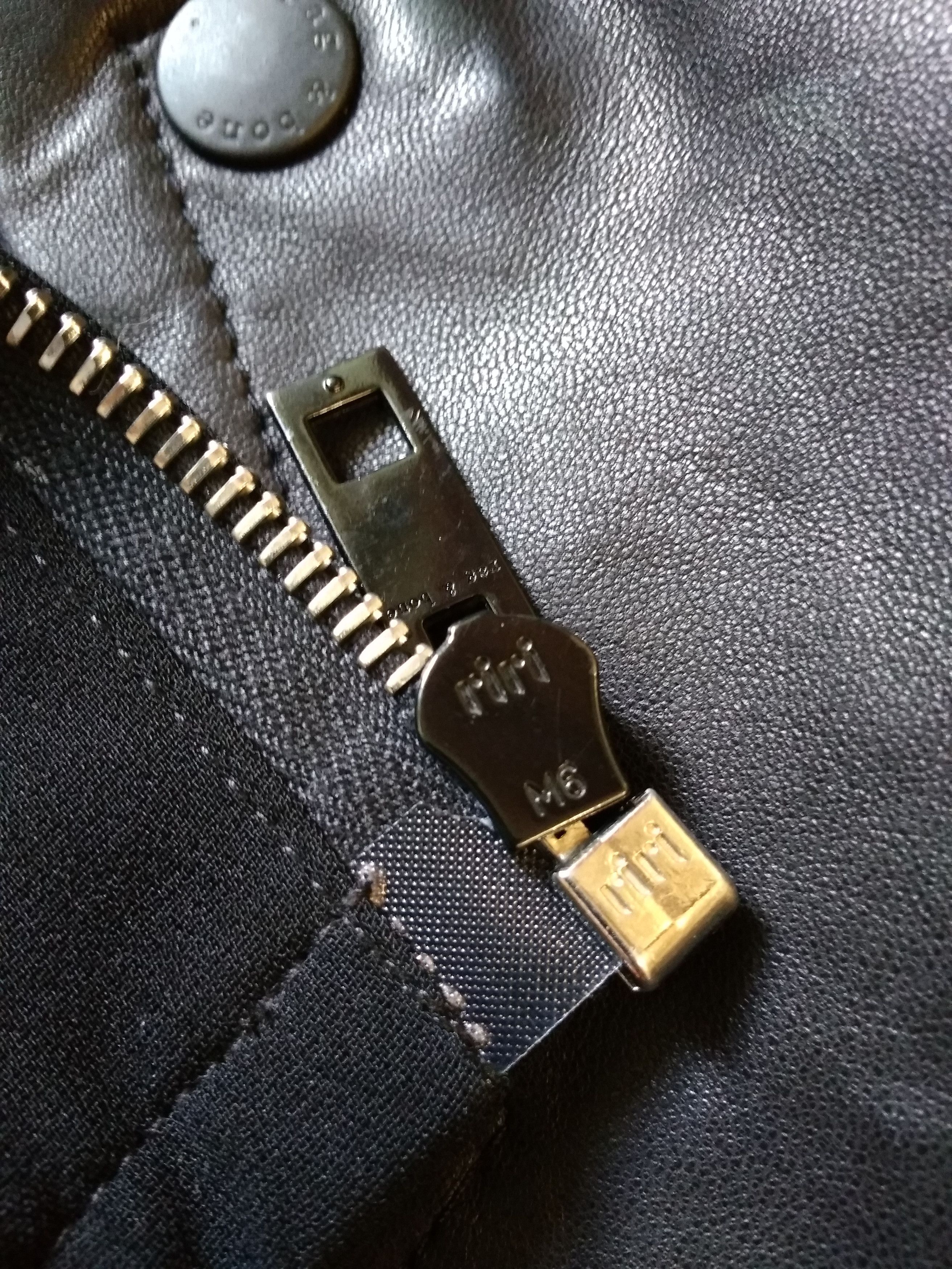 Rag & Bone × Vintage Rag & Bone WMN VINTAGE Bomber Jacket leather sleeve Size L / US 10 / IT 46 - 6 Thumbnail