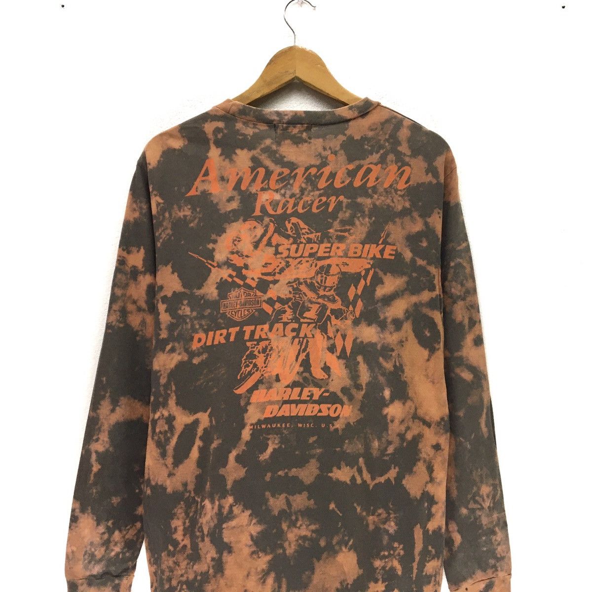 Harley Davidson × Vintage HARLEY DAVIDSON Dirt Bike Long Sleeve Size US M / EU 48-50 / 2 - 5 Thumbnail