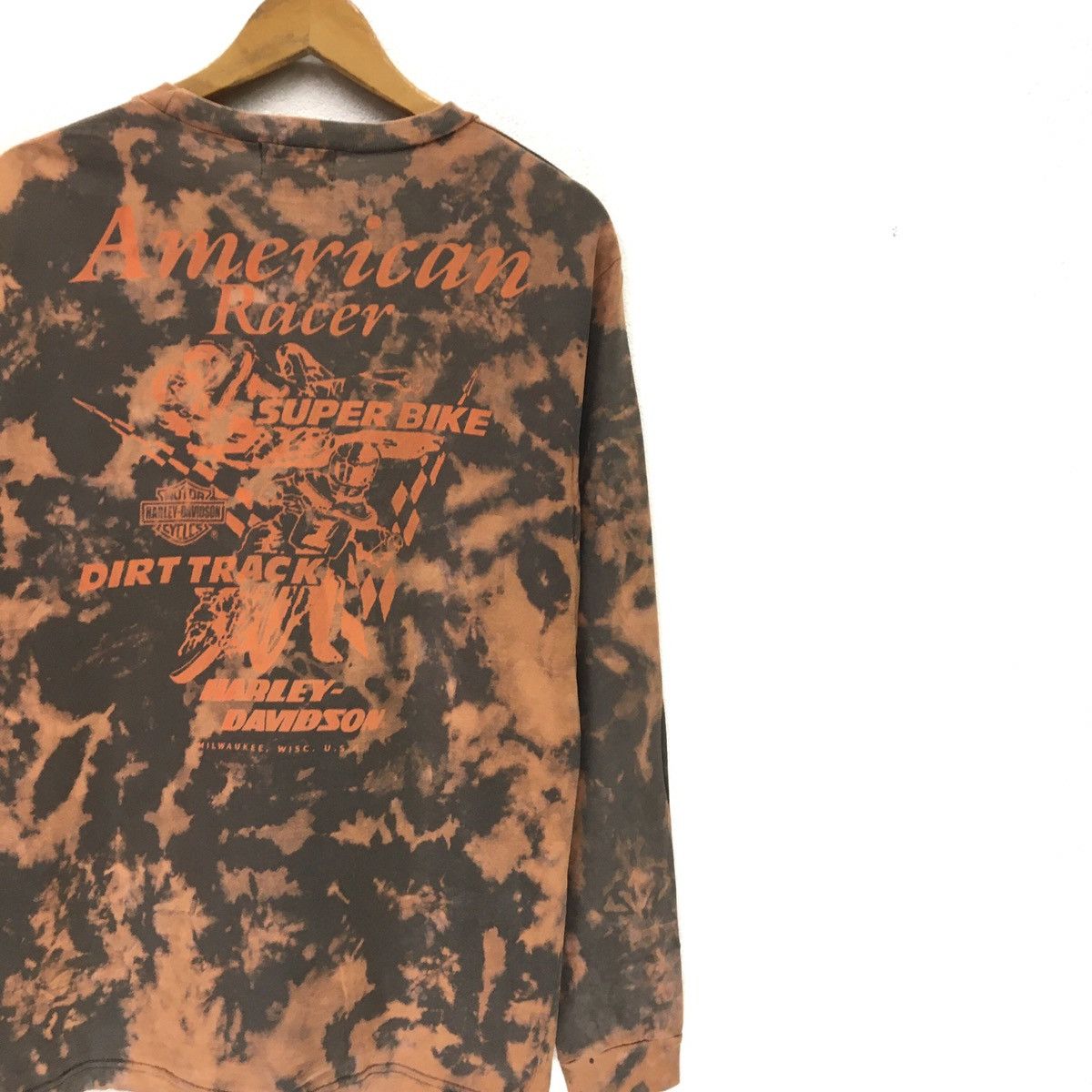 Harley Davidson × Vintage HARLEY DAVIDSON Dirt Bike Long Sleeve Size US M / EU 48-50 / 2 - 6 Thumbnail
