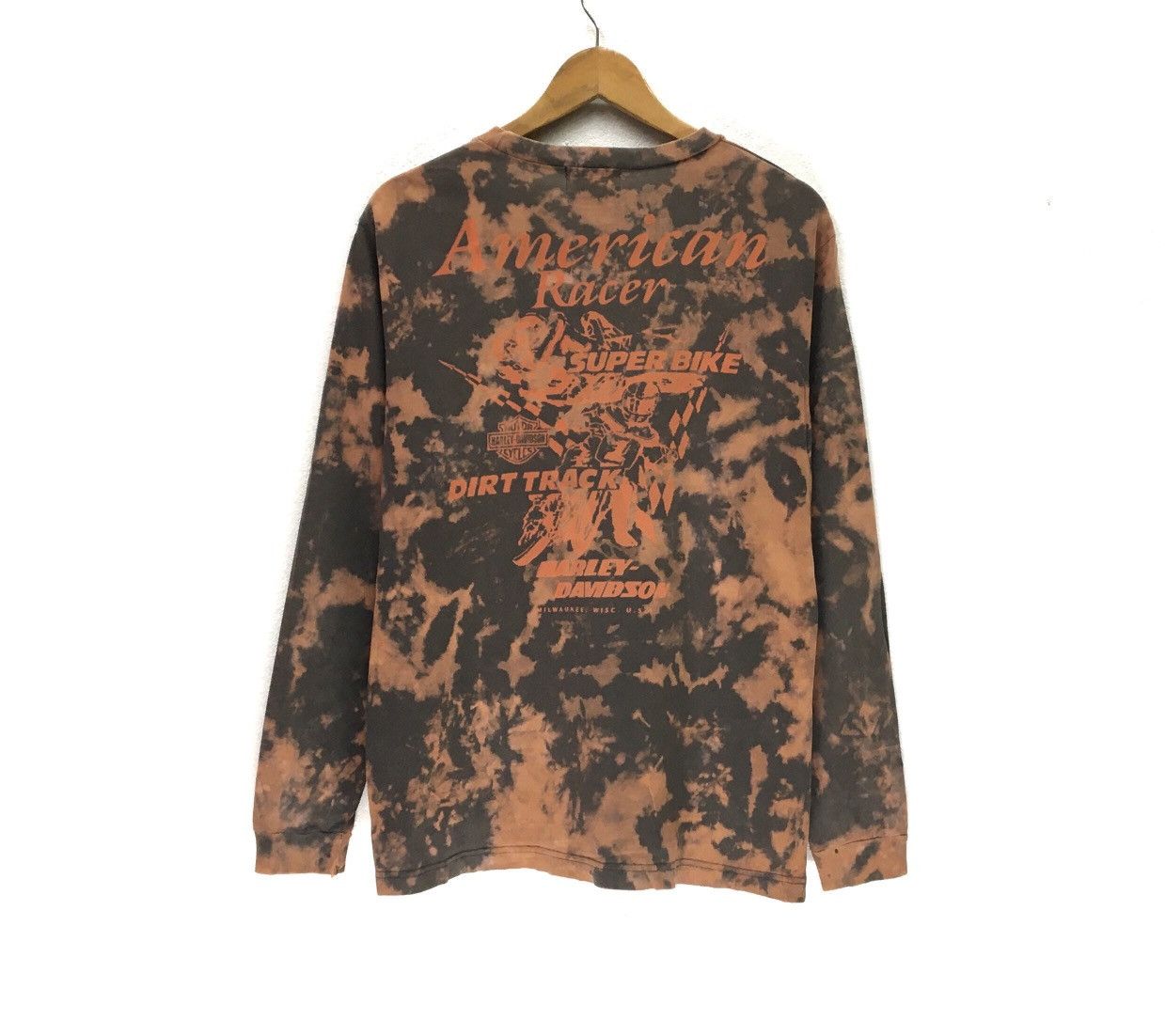 Harley Davidson × Vintage HARLEY DAVIDSON Dirt Bike Long Sleeve Size US M / EU 48-50 / 2 - 1 Thumbnail