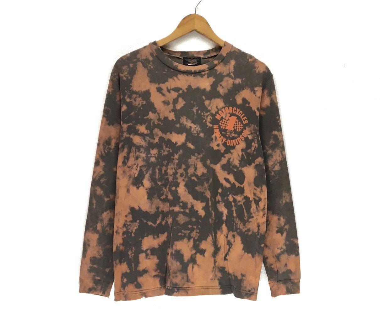 Harley Davidson × Vintage HARLEY DAVIDSON Dirt Bike Long Sleeve Size US M / EU 48-50 / 2 - 2 Thumbnail