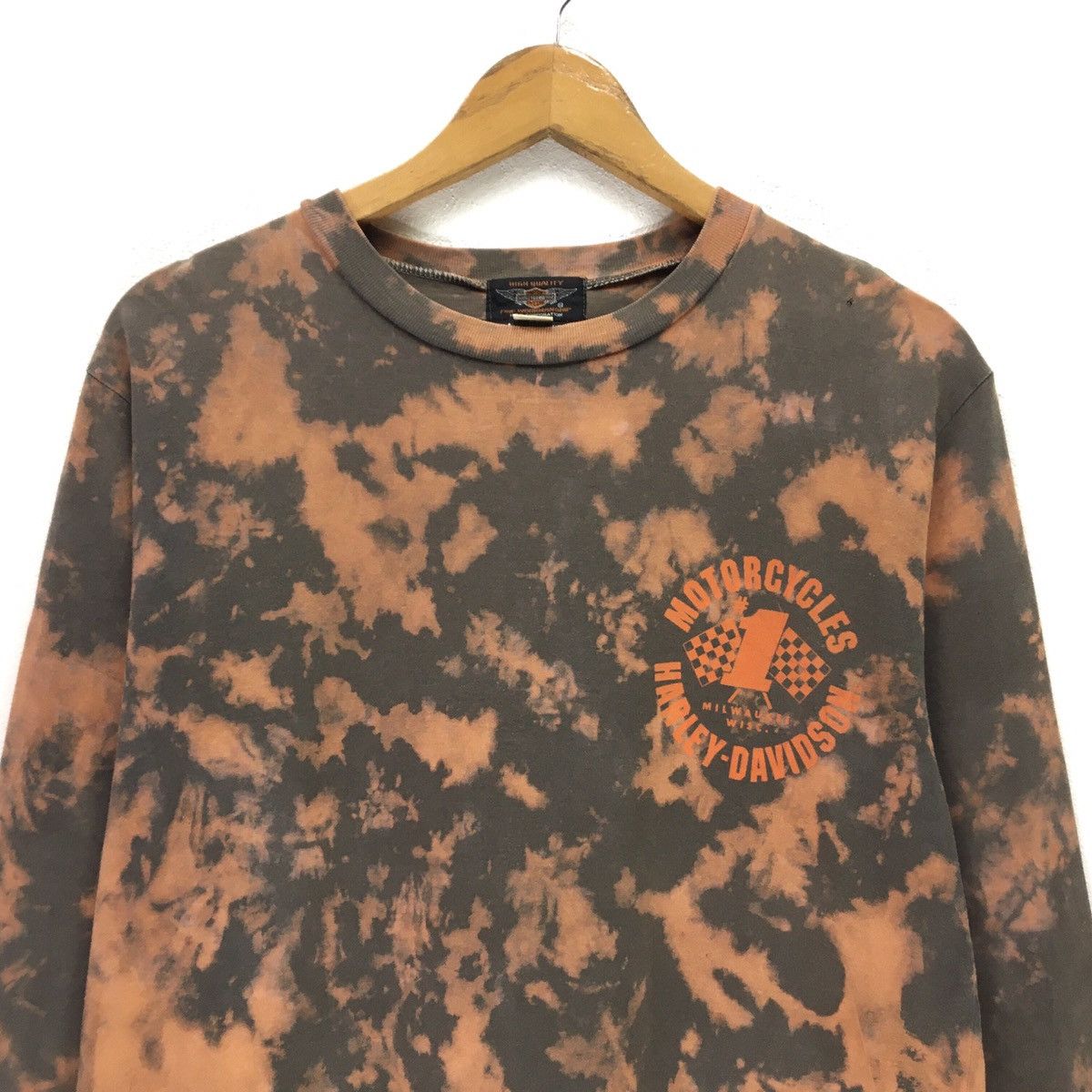 Harley Davidson × Vintage HARLEY DAVIDSON Dirt Bike Long Sleeve Size US M / EU 48-50 / 2 - 7 Thumbnail