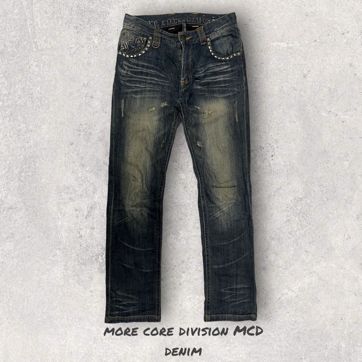 🔥Last drop🔥MCD More Core Division Distressed Denim Jeans