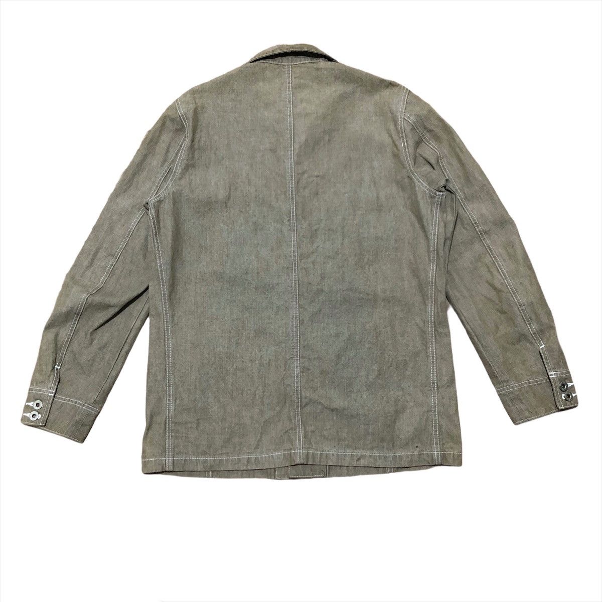 Designer × Japanese Brand × Takeo Kikuchi Japanese Brand Takeo Kikuchi Workwear Double Pocket Jacket Size US S / EU 44-46 / 1 - 7 Thumbnail