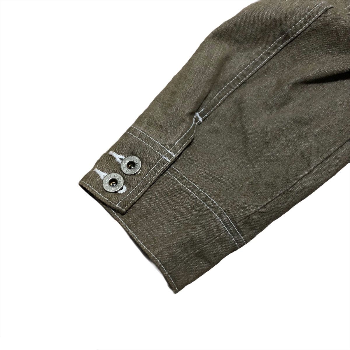 Designer × Japanese Brand × Takeo Kikuchi Japanese Brand Takeo Kikuchi Workwear Double Pocket Jacket Size US S / EU 44-46 / 1 - 8 Thumbnail