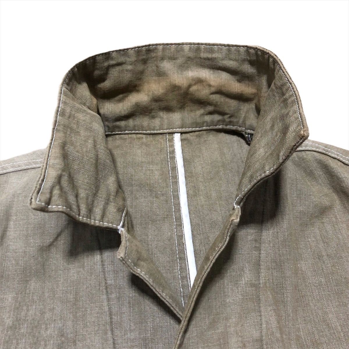Designer × Japanese Brand × Takeo Kikuchi Japanese Brand Takeo Kikuchi Workwear Double Pocket Jacket Size US S / EU 44-46 / 1 - 6 Thumbnail