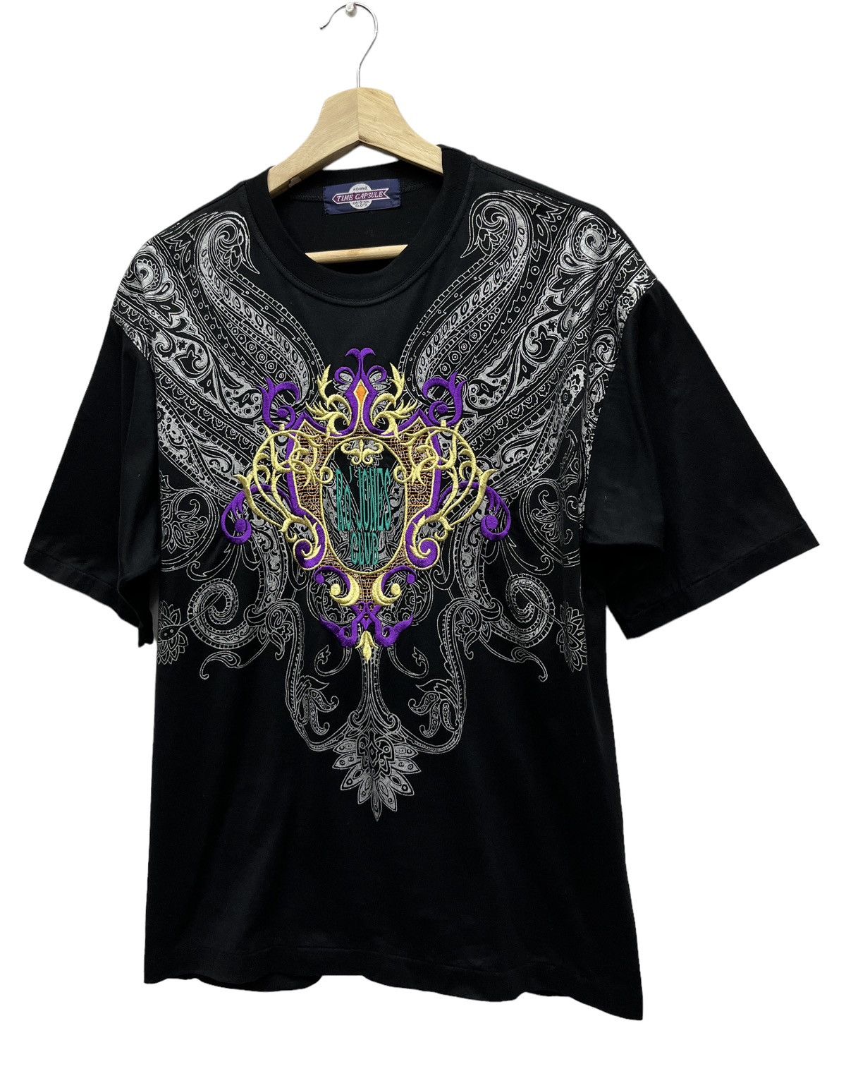 Tribal Streetwear Vtg 90’s TIME CAPSULE Paisley Design Tribal Embroidery Shirt Size US M / EU 48-50 / 2 - 2 Thumbnail