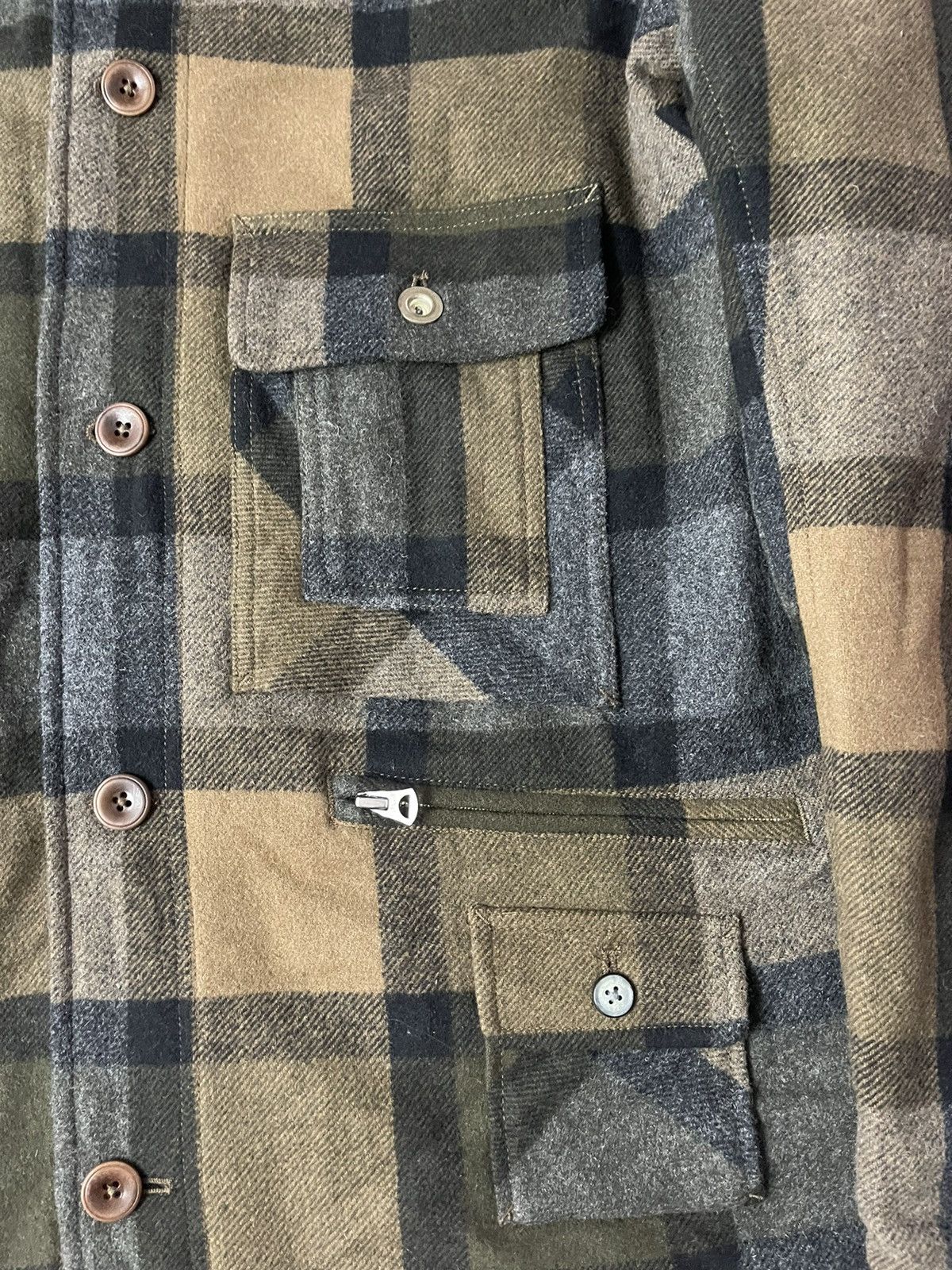 Paul Smith Paul Smith wool overshirt jacket Size US L / EU 52-54 / 3 - 2 Thumbnail