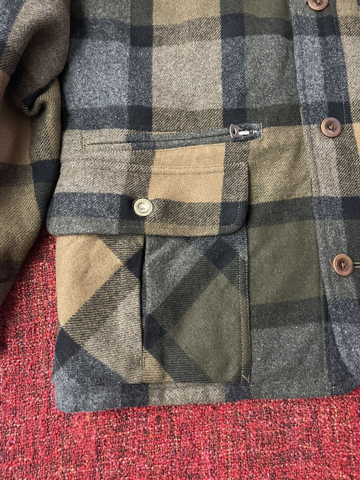 Paul Smith Paul Smith wool overshirt jacket Size US L / EU 52-54 / 3 - 3 Thumbnail