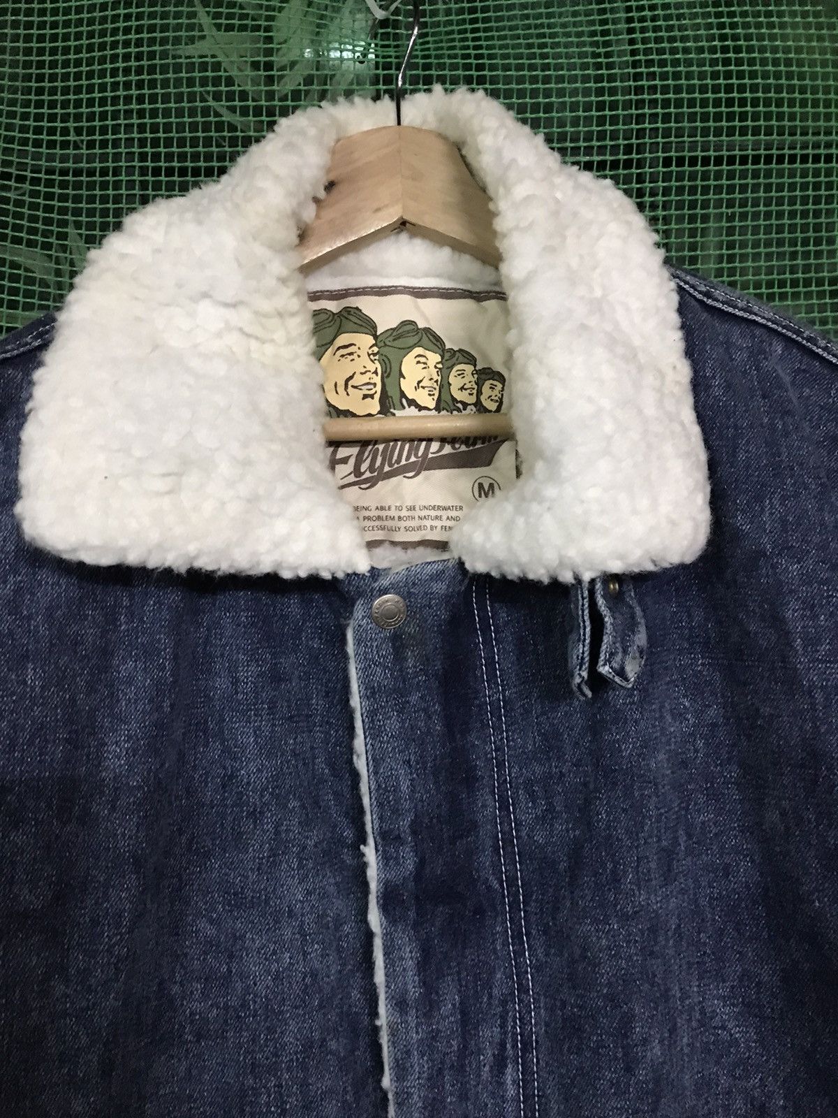 Vintage Flying Team Denim Jaket Fullzip Size US M / EU 48-50 / 2 - 3 Thumbnail