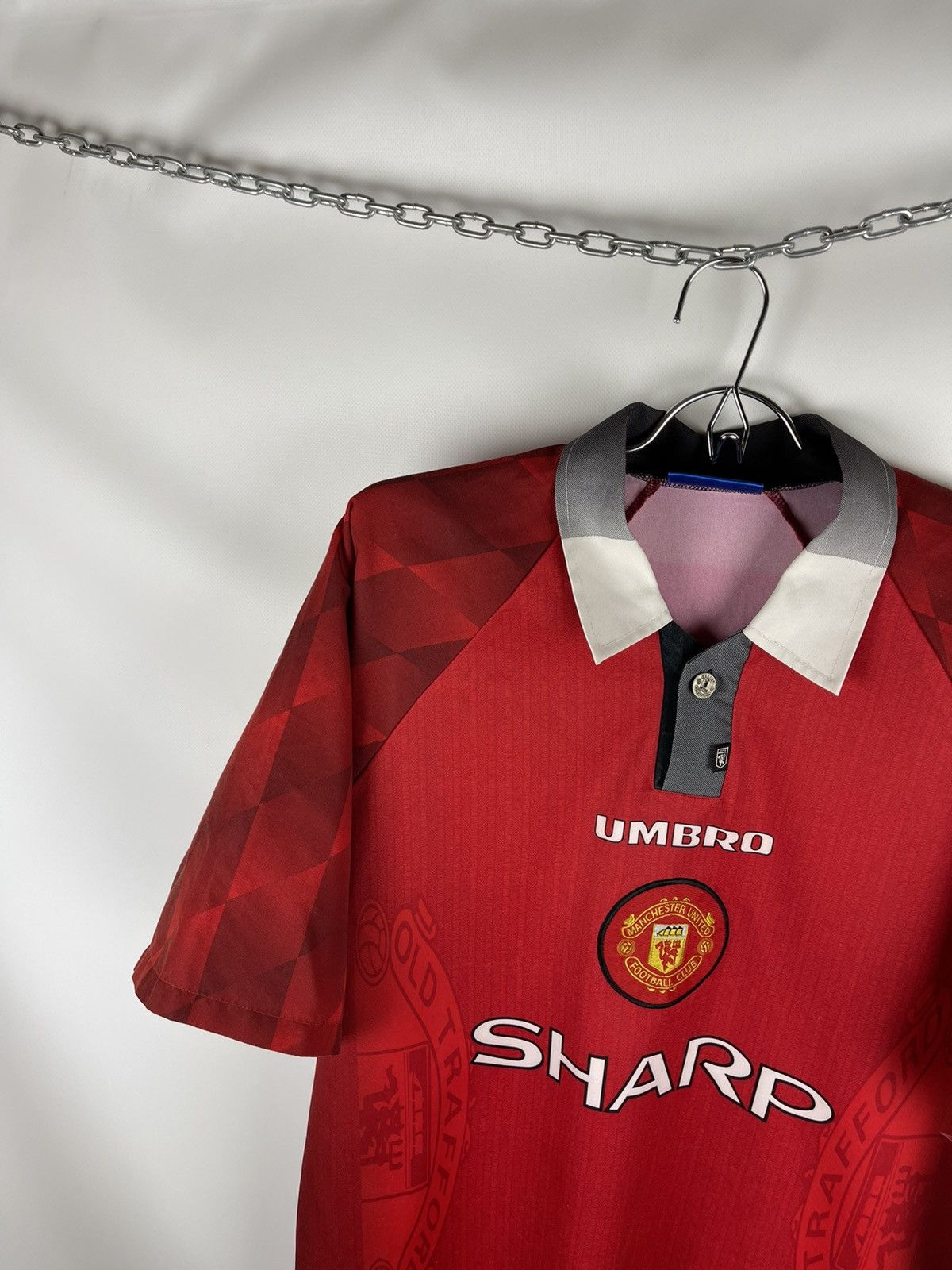 Umbro Umbro Manchester United 1997 98 home #7 David Beckham jersey Size US XL / EU 56 / 4 - 3 Thumbnail