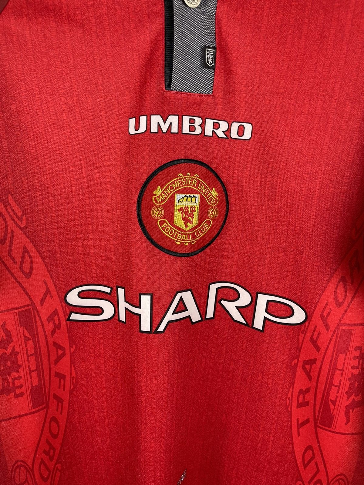 Umbro Umbro Manchester United 1997 98 home #7 David Beckham jersey Size US XL / EU 56 / 4 - 5 Thumbnail