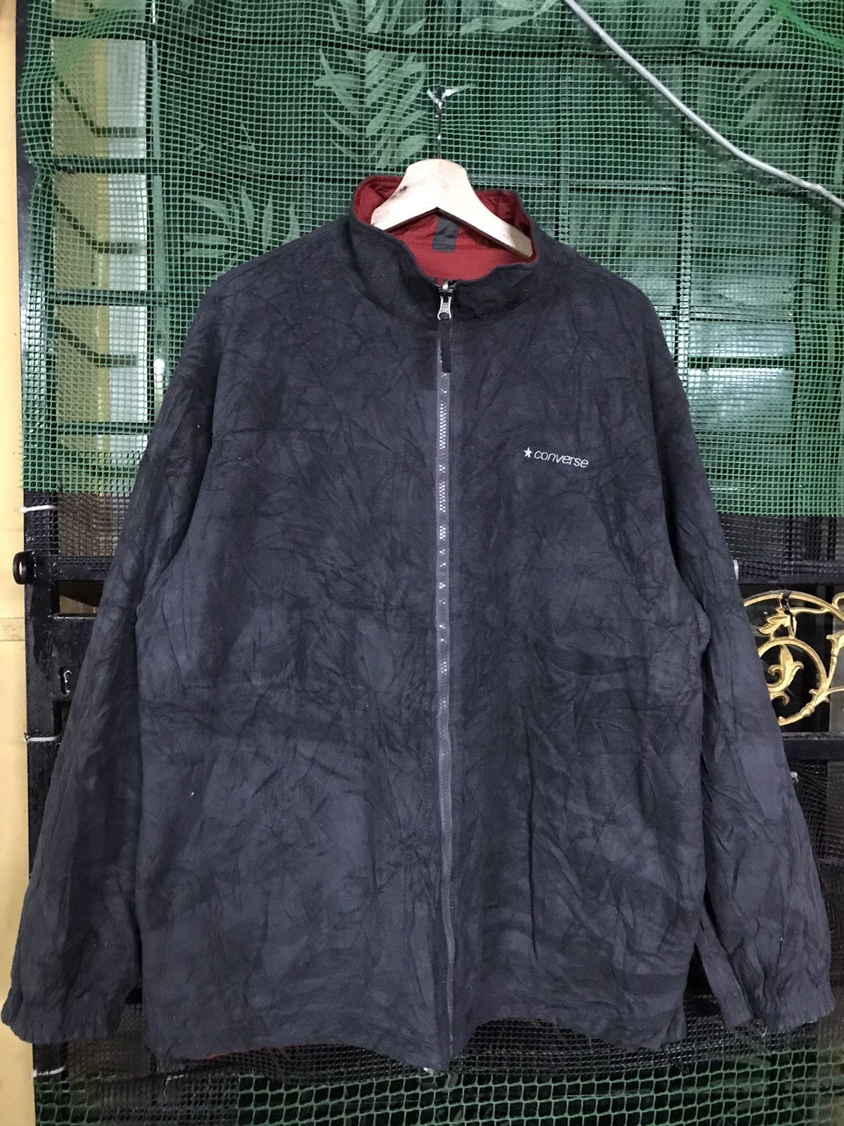 Converse Converse revisible Jaket Small Logo Fullzip Size US L / EU 52-54 / 3 - 4 Thumbnail