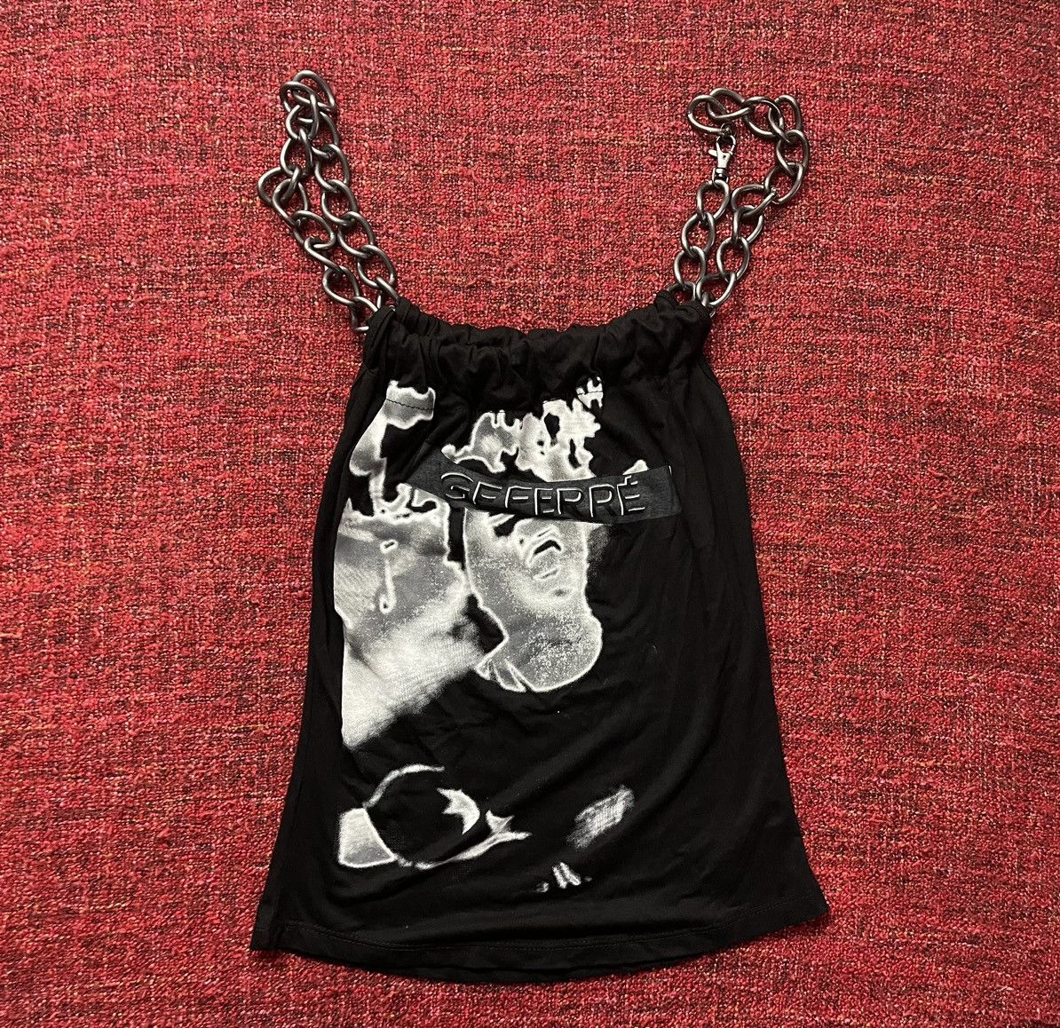 Ferre × GF Ferre × Gianfranco Ferre GF Ferre rare top with chains Size M / US 6-8 / IT 42-44 - 2 Thumbnail