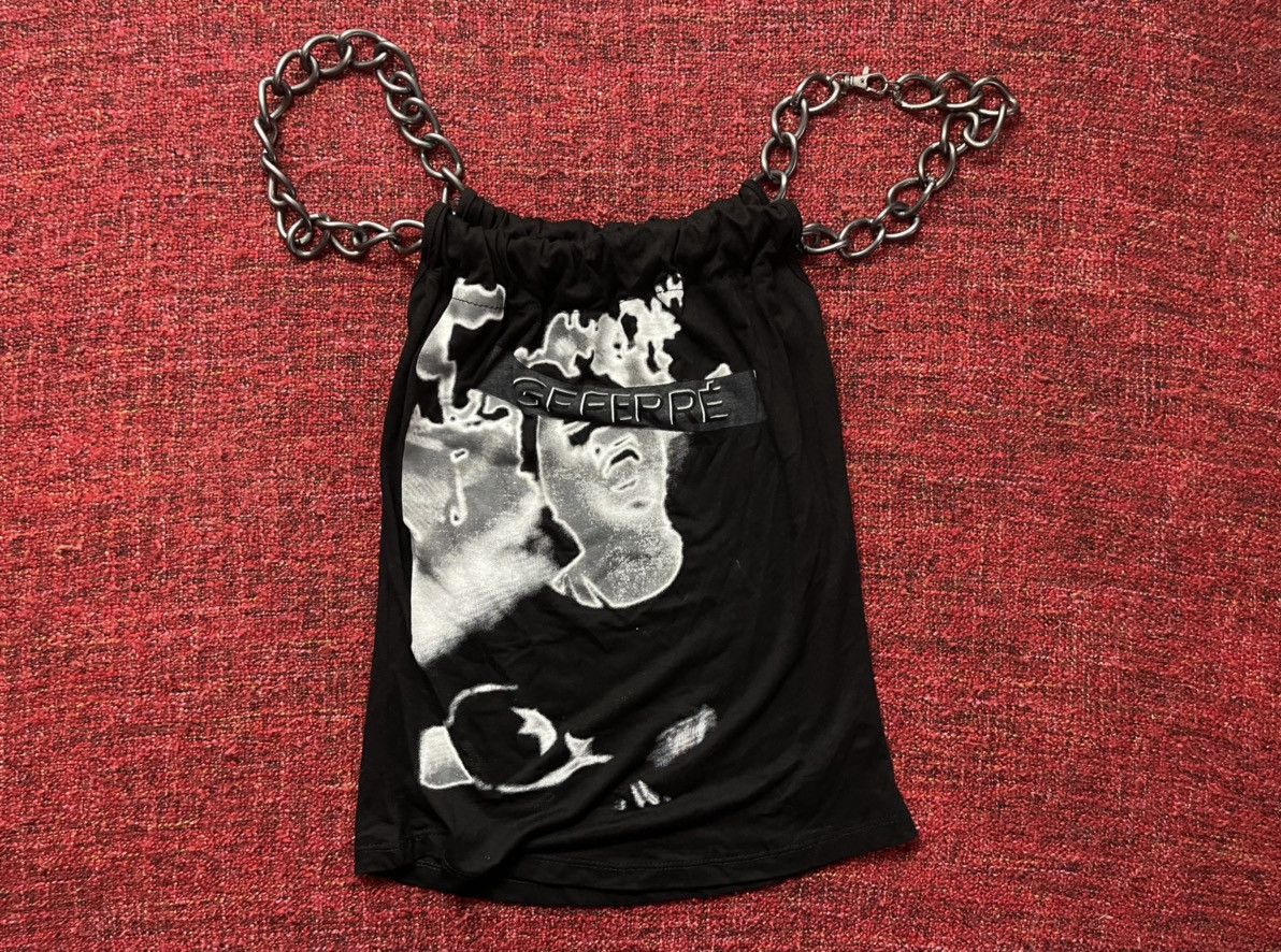 Ferre × GF Ferre × Gianfranco Ferre GF Ferre rare top with chains Size M / US 6-8 / IT 42-44 - 1 Thumbnail