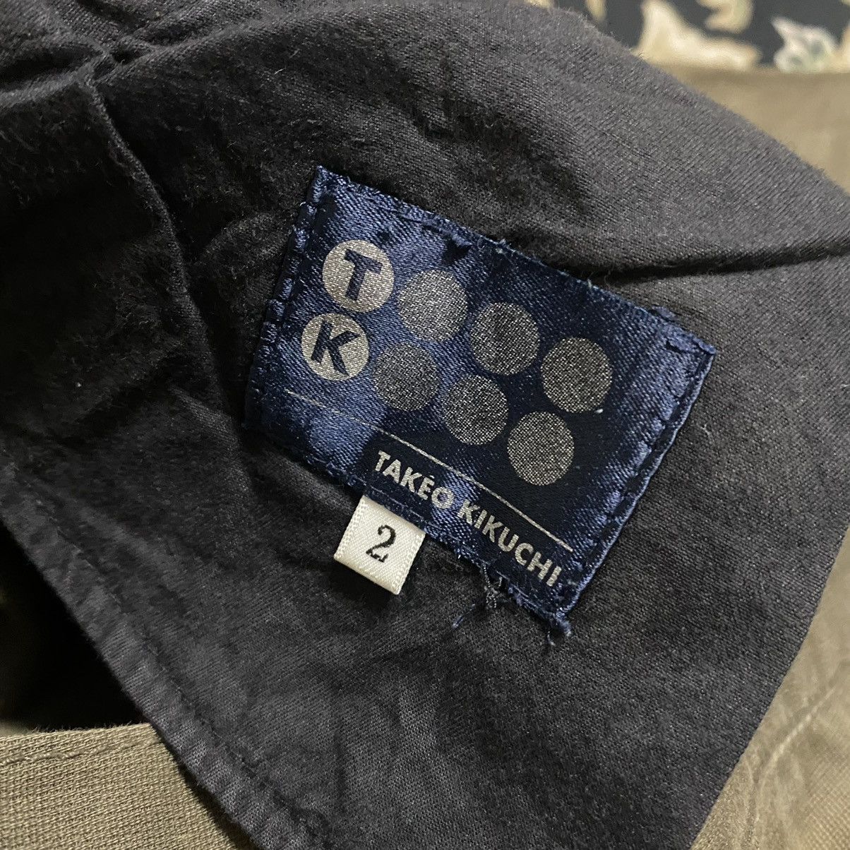 Japanese Brand Takeo Kikuchi Military Cargo Pants Faded Size US 32 / EU 48 - 18 Thumbnail