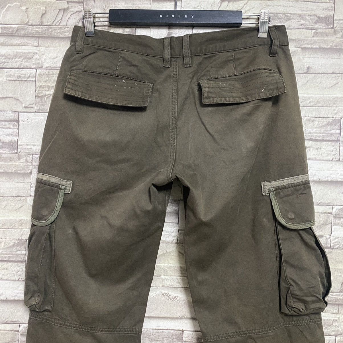 Japanese Brand Takeo Kikuchi Military Cargo Pants Faded Size US 32 / EU 48 - 12 Thumbnail