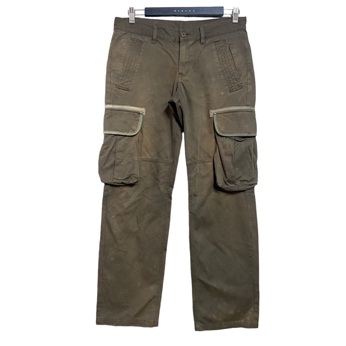 Japanese Brand Takeo Kikuchi Military Cargo Pants Faded Size US 32 / EU 48 - 1 Thumbnail