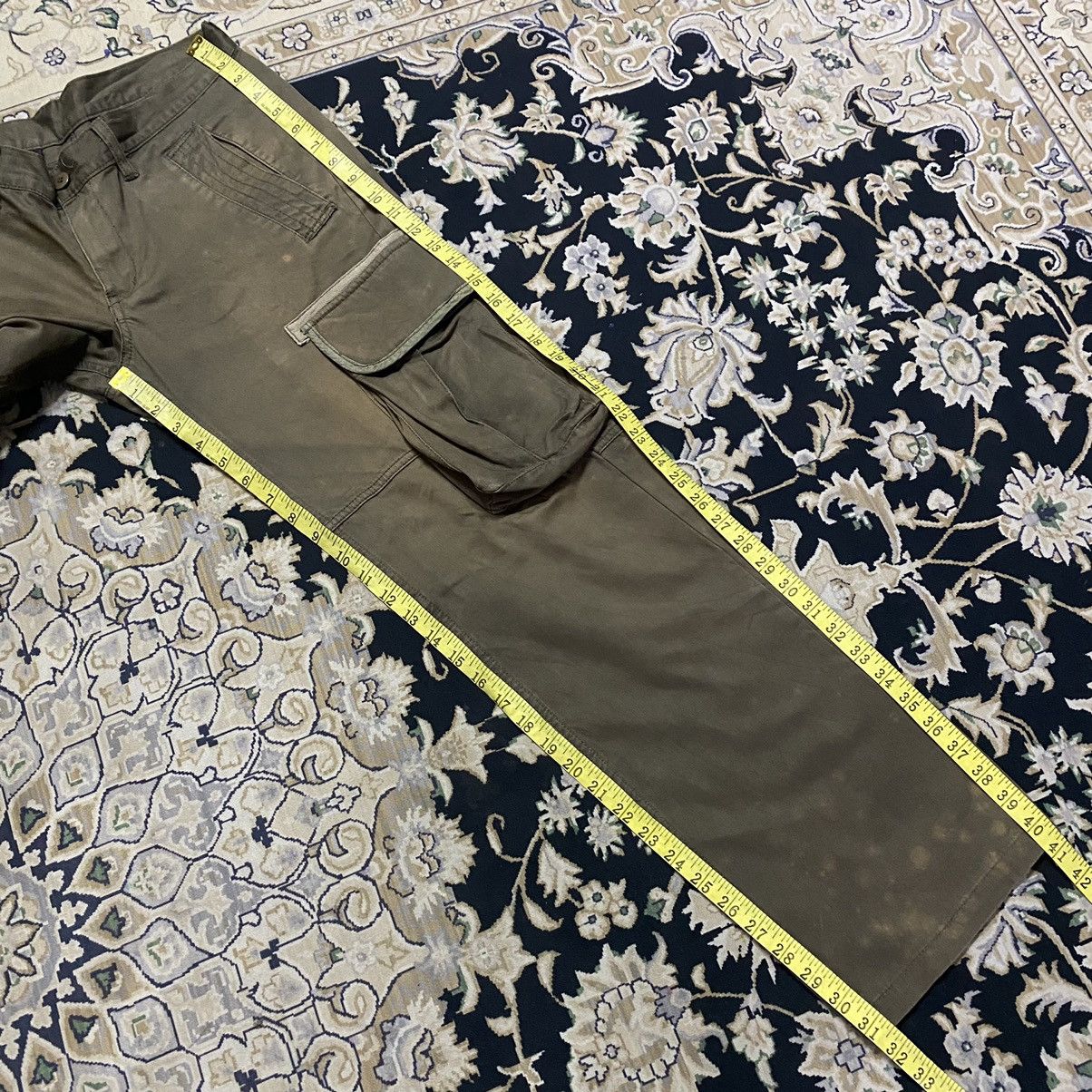 Japanese Brand Takeo Kikuchi Military Cargo Pants Faded Size US 32 / EU 48 - 20 Thumbnail