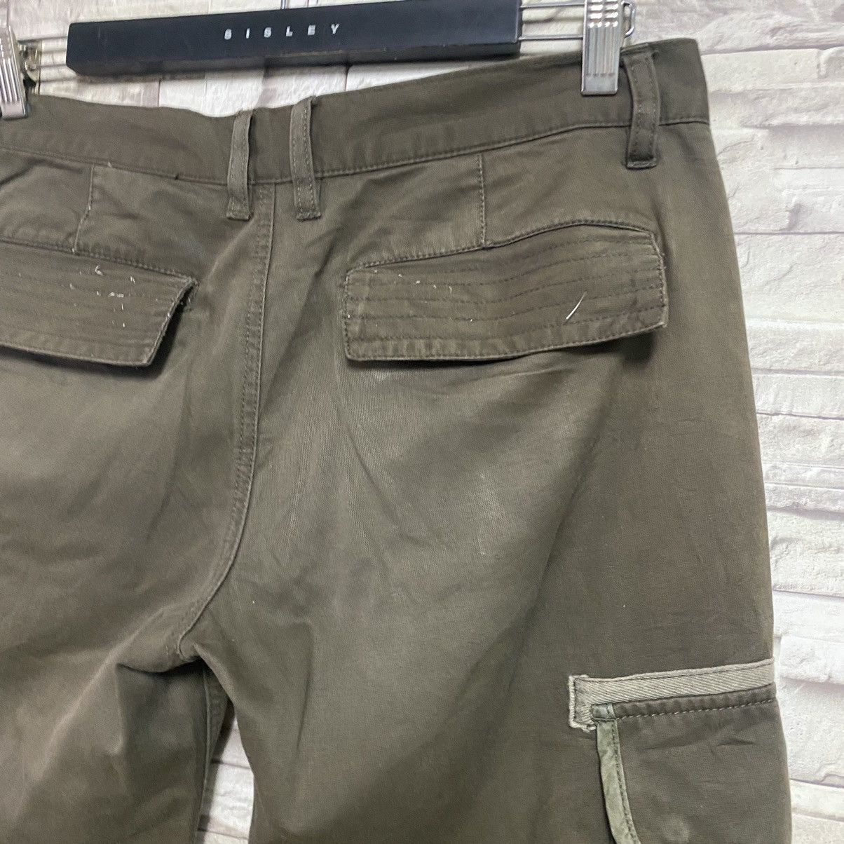 Japanese Brand Takeo Kikuchi Military Cargo Pants Faded Size US 32 / EU 48 - 15 Thumbnail