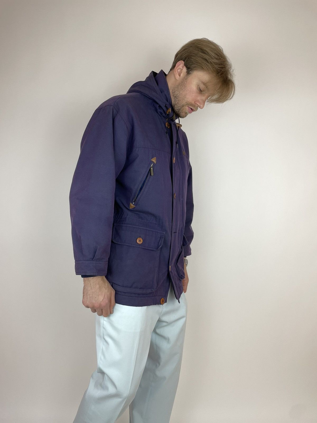 L.L. Bean LL BEAN VINTAGE Mens Hamelion Purple Parka jacket size M Size US M / EU 48-50 / 2 - 6 Thumbnail