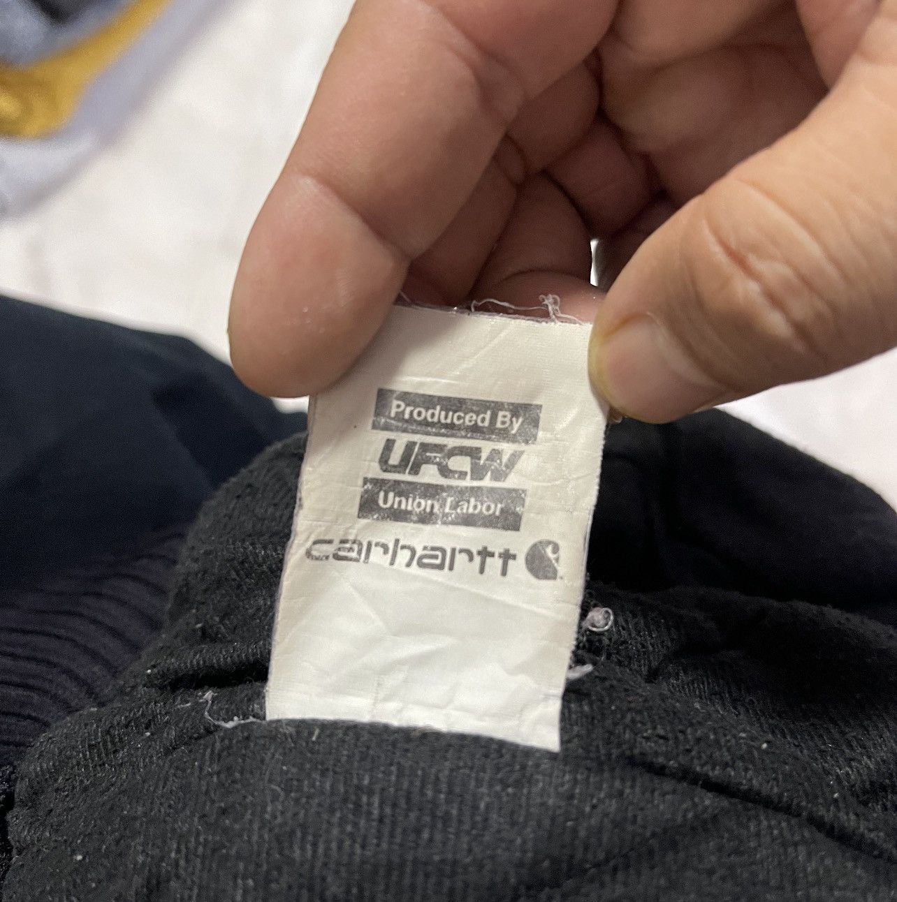 Carhartt × Carhartt Wip DISTRESSED CARHARTT DETROIT WORKER HOODIE JACKET (UNION) Size US XL / EU 56 / 4 - 7 Thumbnail