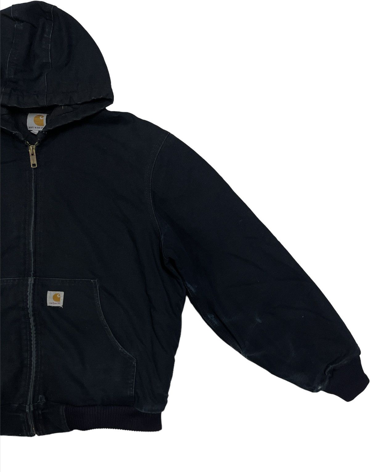 Carhartt × Carhartt Wip DISTRESSED CARHARTT DETROIT WORKER HOODIE JACKET (UNION) Size US XL / EU 56 / 4 - 3 Thumbnail