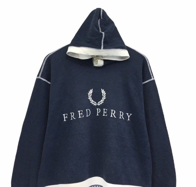 Fred Perry FRED PERRY BigLogo Hoodie Size US L / EU 52-54 / 3 - 3 Thumbnail