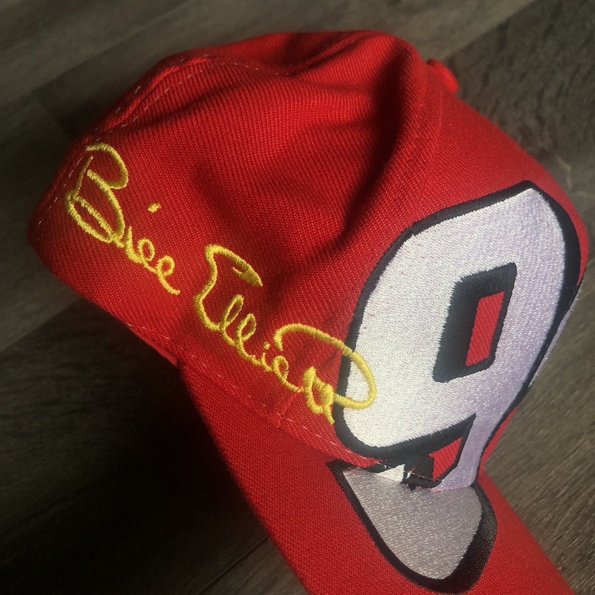 NASCAR Vintage 1990s NASCAR Bill Elliot McDonald’s 94 Big Logo Hat Size ONE SIZE - 2 Thumbnail