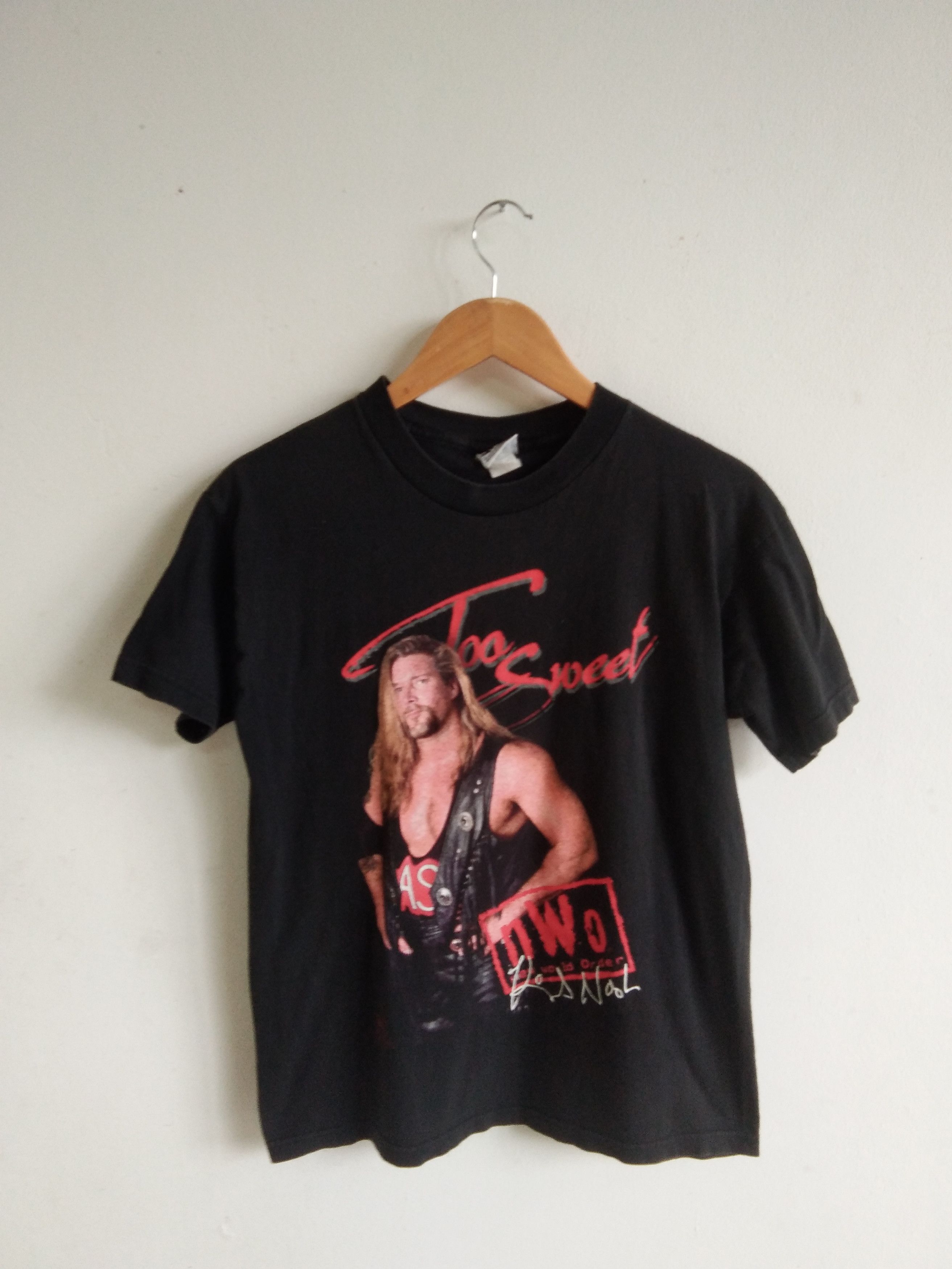 Vintage Vintage 1998 Kevin Nash Too Sweet Wrestling T-shirt Size US S / EU 44-46 / 1 - 1 Thumbnail