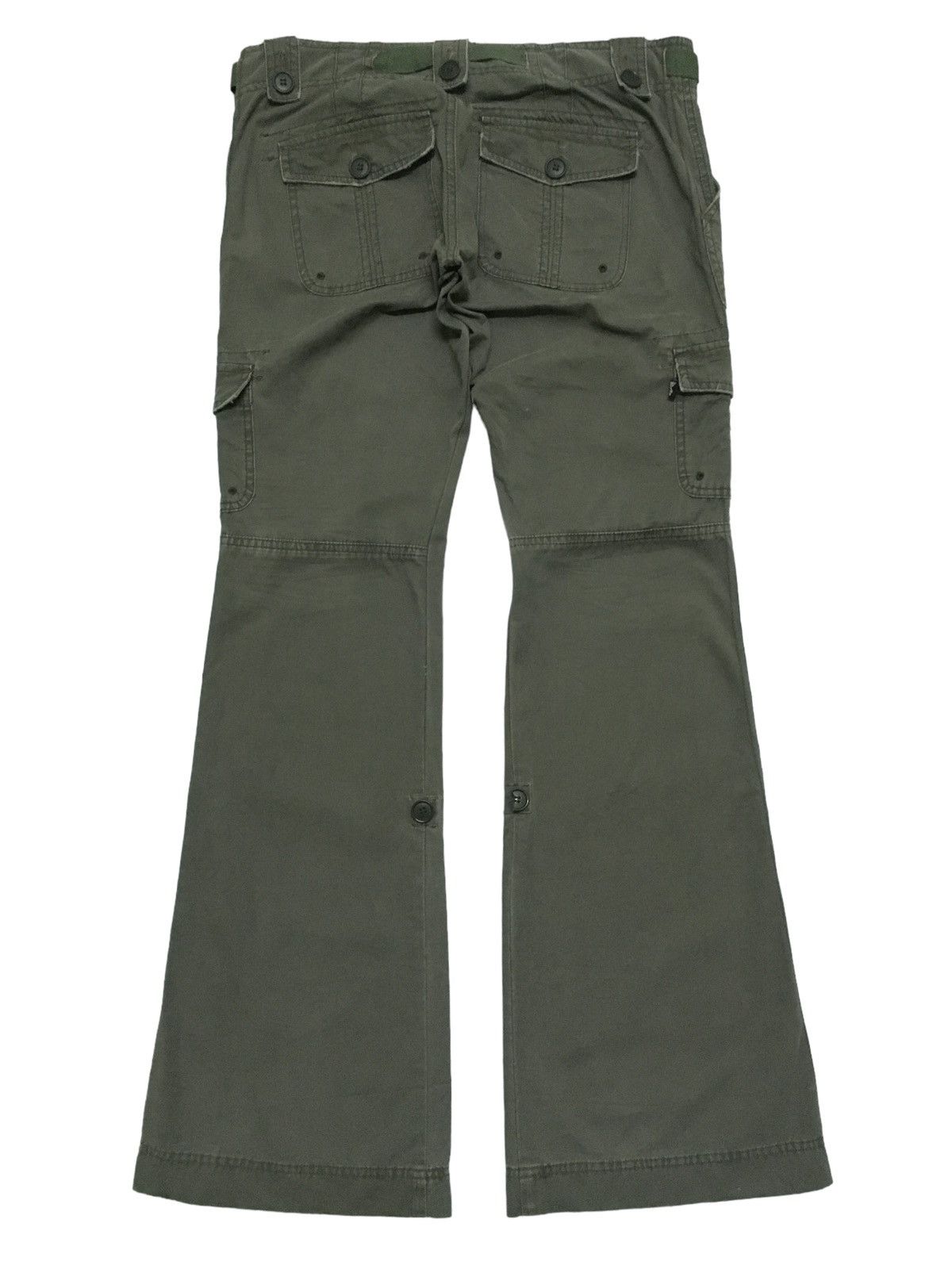 Alpha Industries Rare Vintage Alpha Industries Tactical Flared Pants 1990s Size US 32 / EU 48 - 2 Thumbnail