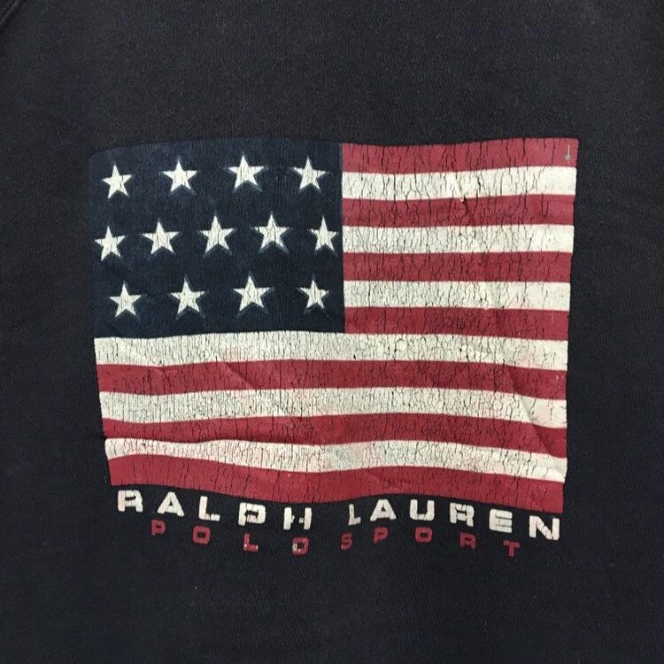 Polo Ralph Lauren × Ralph Lauren × Vintage POLO SPORTS Ralph Lauren Sweatshirts Size US L / EU 52-54 / 3 - 6 Thumbnail