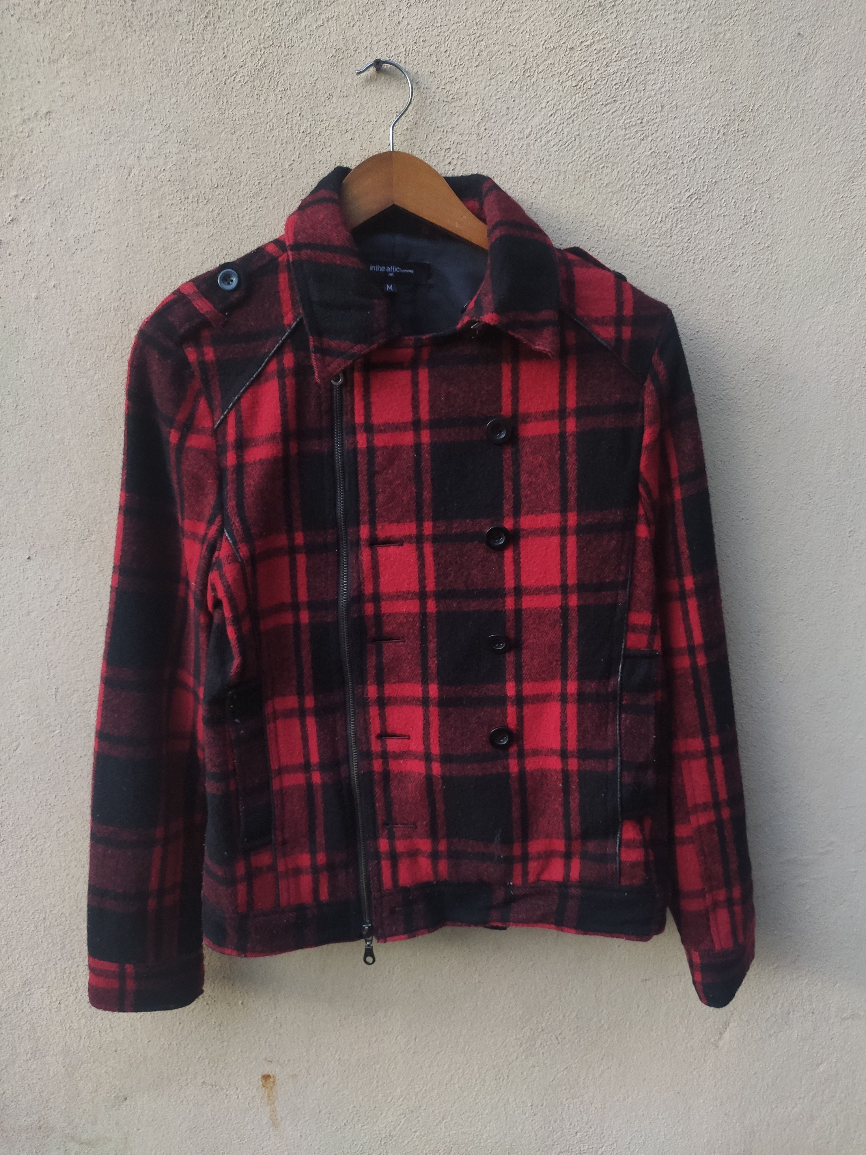 In the Attic jacket seditionaries plaid punk #107