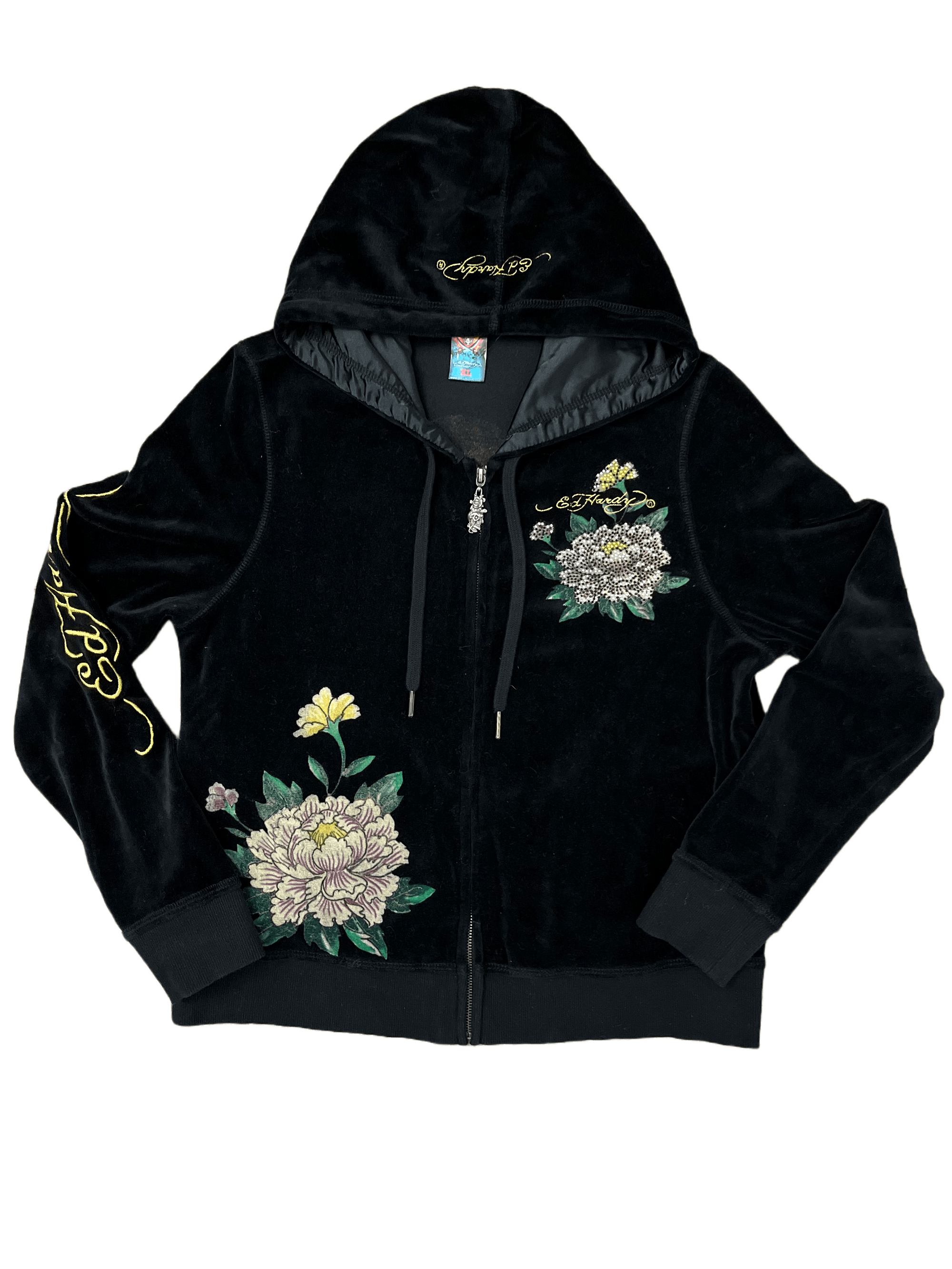 Ed Hardy Women's Jacket Leather Multicolor Size:XS | eBay