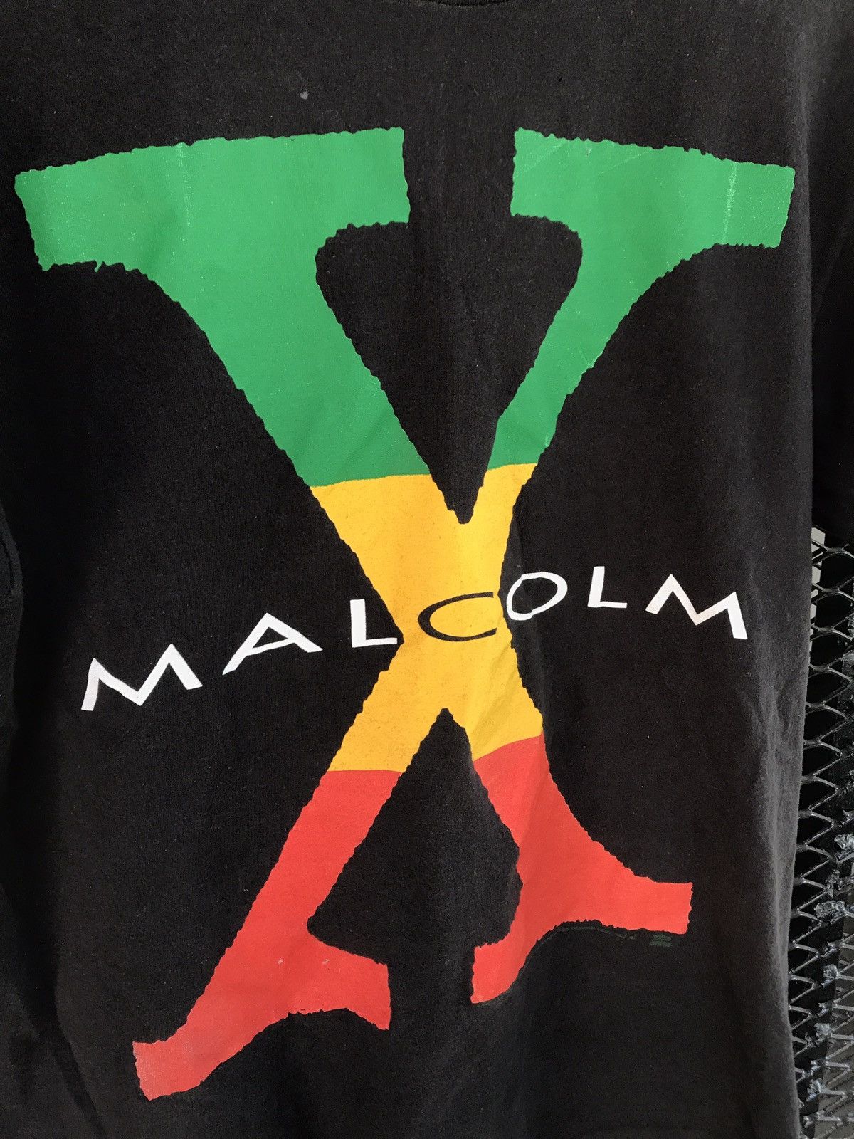 Vintage MALCOLM X VINTAGE 1992 TEE SHIRT Size US L / EU 52-54 / 3 - 2 Thumbnail