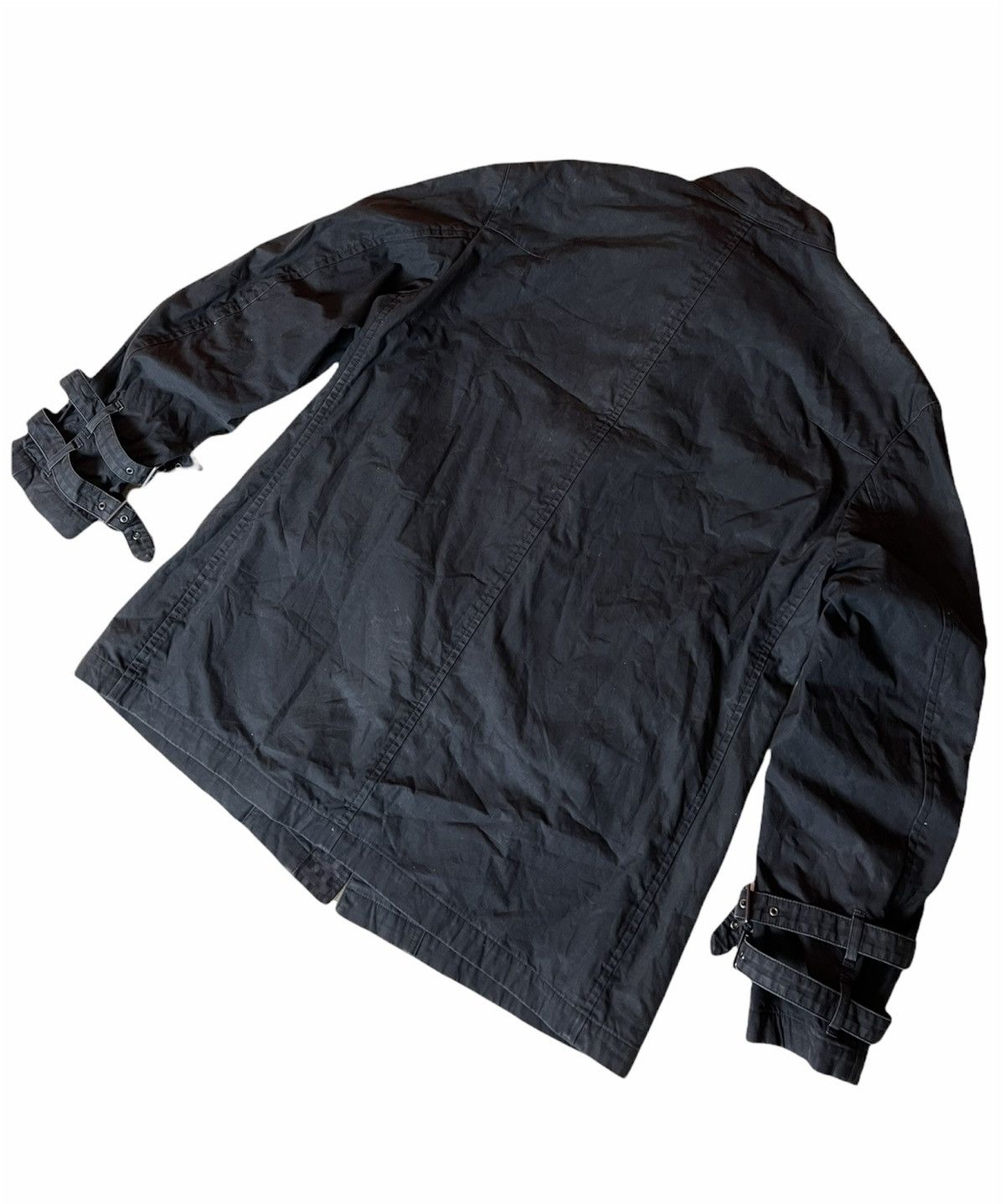 Burberry Rare! Burberry Bondage Jacket / Nice Design Size US L / EU 52-54 / 3 - 2 Thumbnail