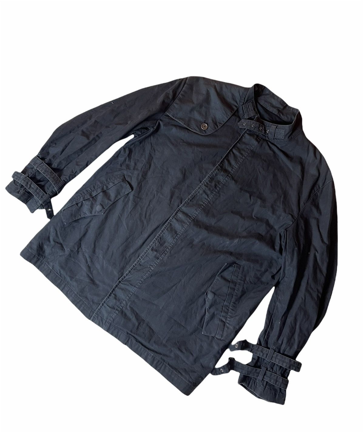 Burberry Rare! Burberry Bondage Jacket / Nice Design Size US L / EU 52-54 / 3 - 1 Thumbnail