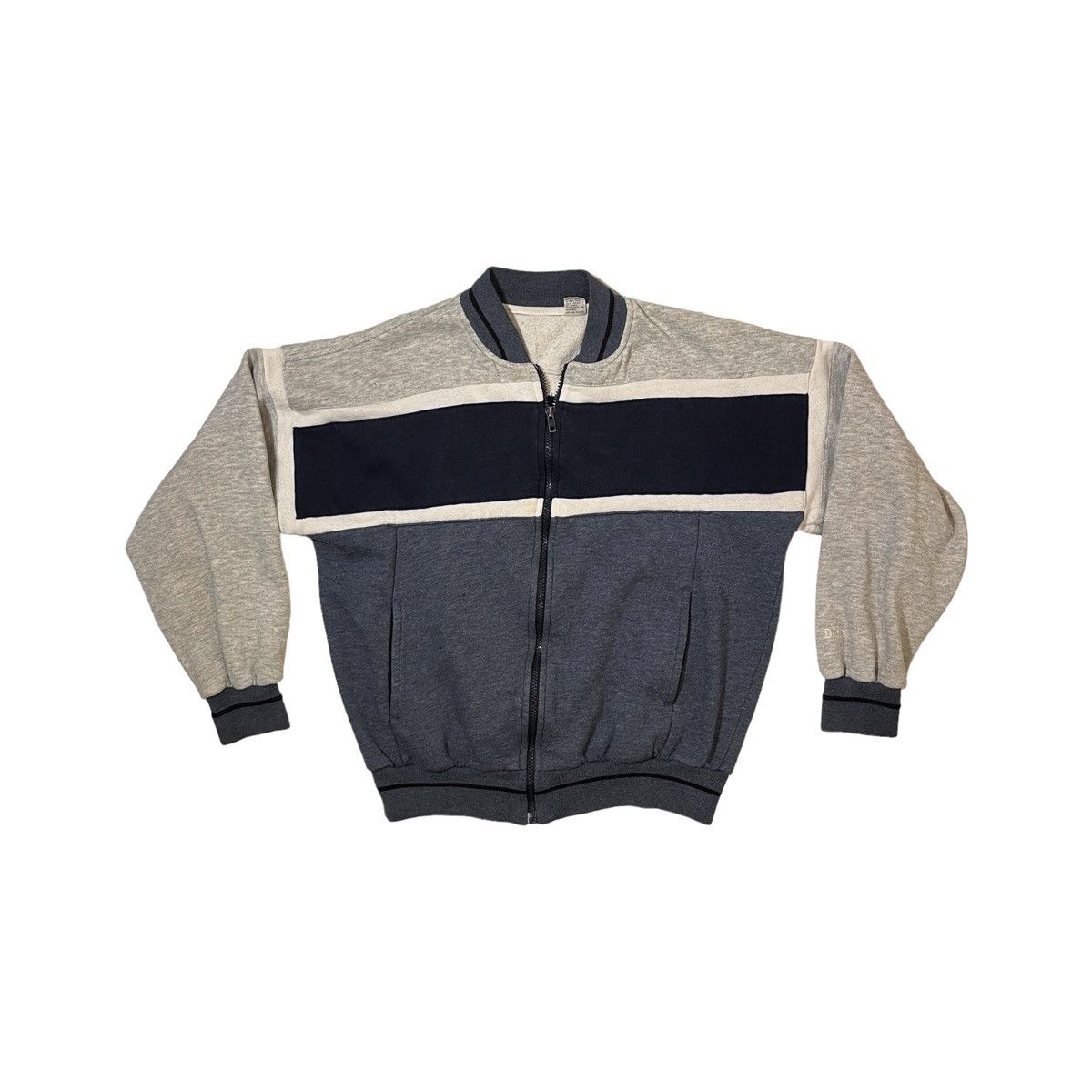 Christian Dior Monsieur × Vintage Vintage Christian Dior Zip Pullover Size US M / EU 48-50 / 2 - 1 Thumbnail