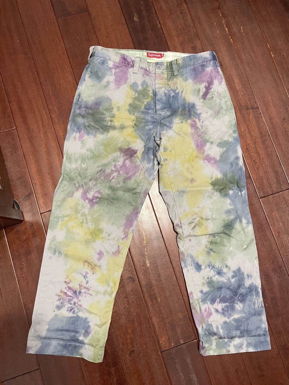 Supreme Supreme pin up chino multicolor | Grailed