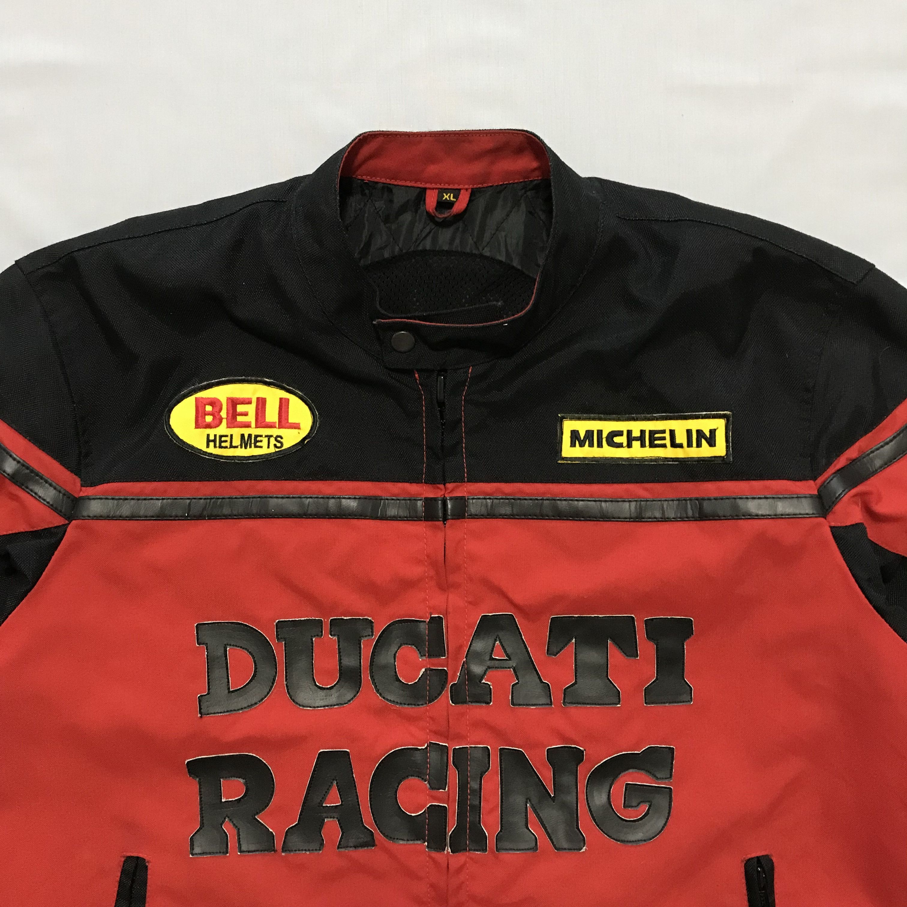 Ducati × Vintage DUCATI Vintage Jacket Bomber Racing 90s Rare Motorcycle Moto Size US XL / EU 56 / 4 - 3 Thumbnail