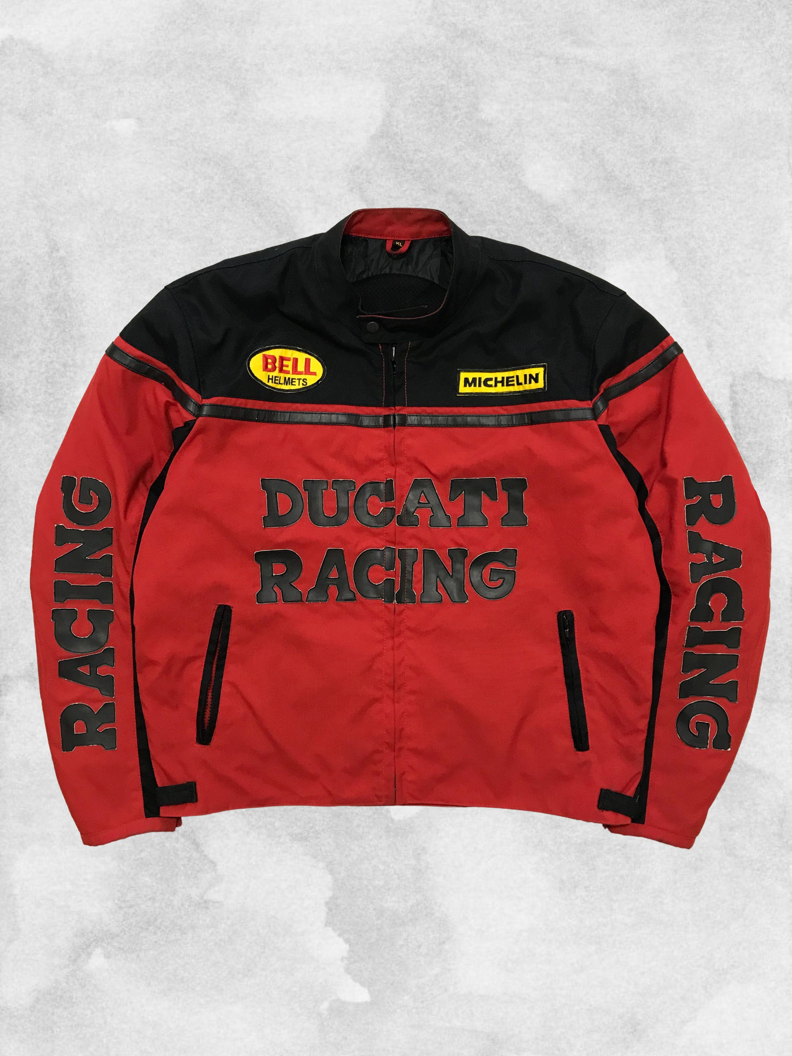 Ducati × Vintage DUCATI Vintage Jacket Bomber Racing 90s Rare Motorcycle Moto Size US XL / EU 56 / 4 - 1 Thumbnail