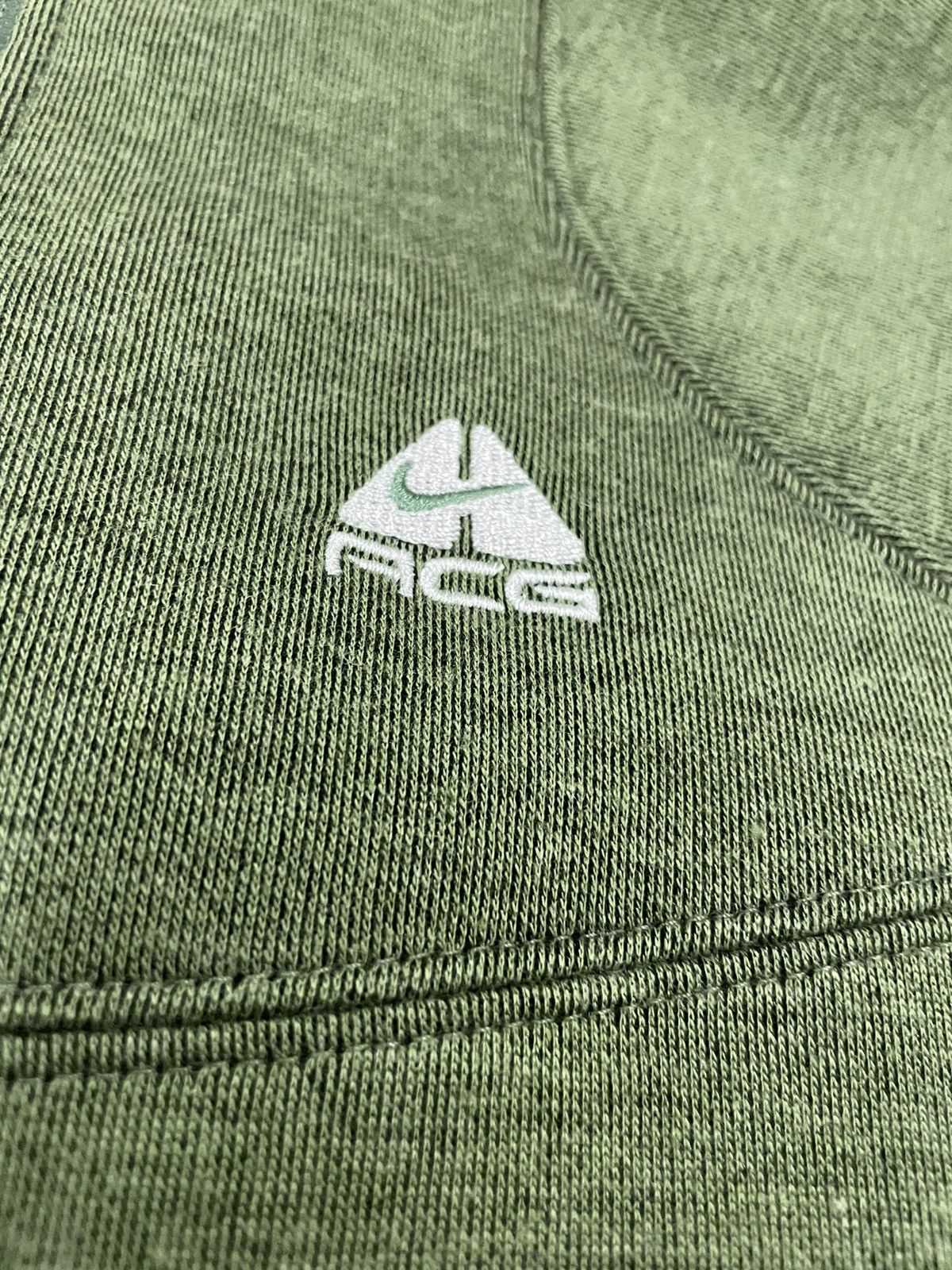 Nike × Nike ACG × Vintage Vintage Nike ACG Stealth Thermal Fleece Jacket Glade Fern Size US S / EU 44-46 / 1 - 8 Thumbnail