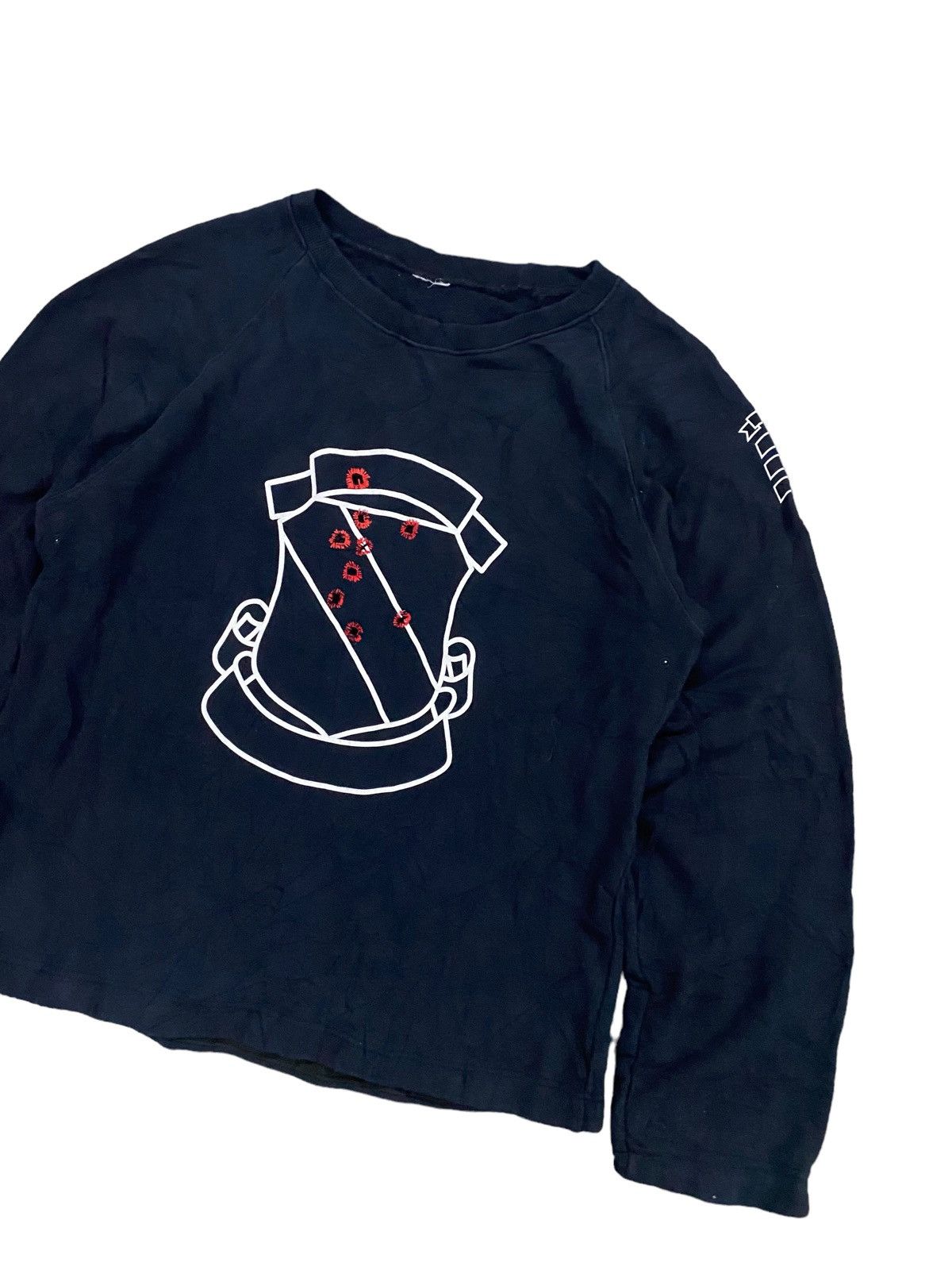 Takahiromiyashita The Soloist. 💥Number(Nine) Gunshot Sweatshirt Size M / US 6-8 / IT 42-44 - 6 Thumbnail