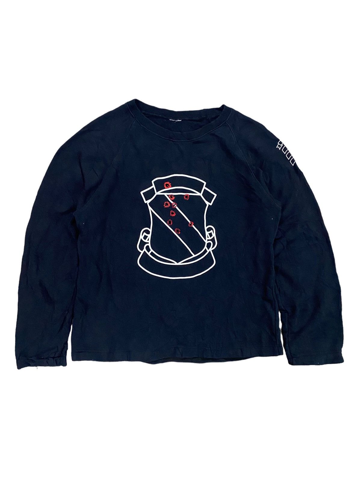Takahiromiyashita The Soloist. 💥Number(Nine) Gunshot Sweatshirt Size M / US 6-8 / IT 42-44 - 5 Thumbnail